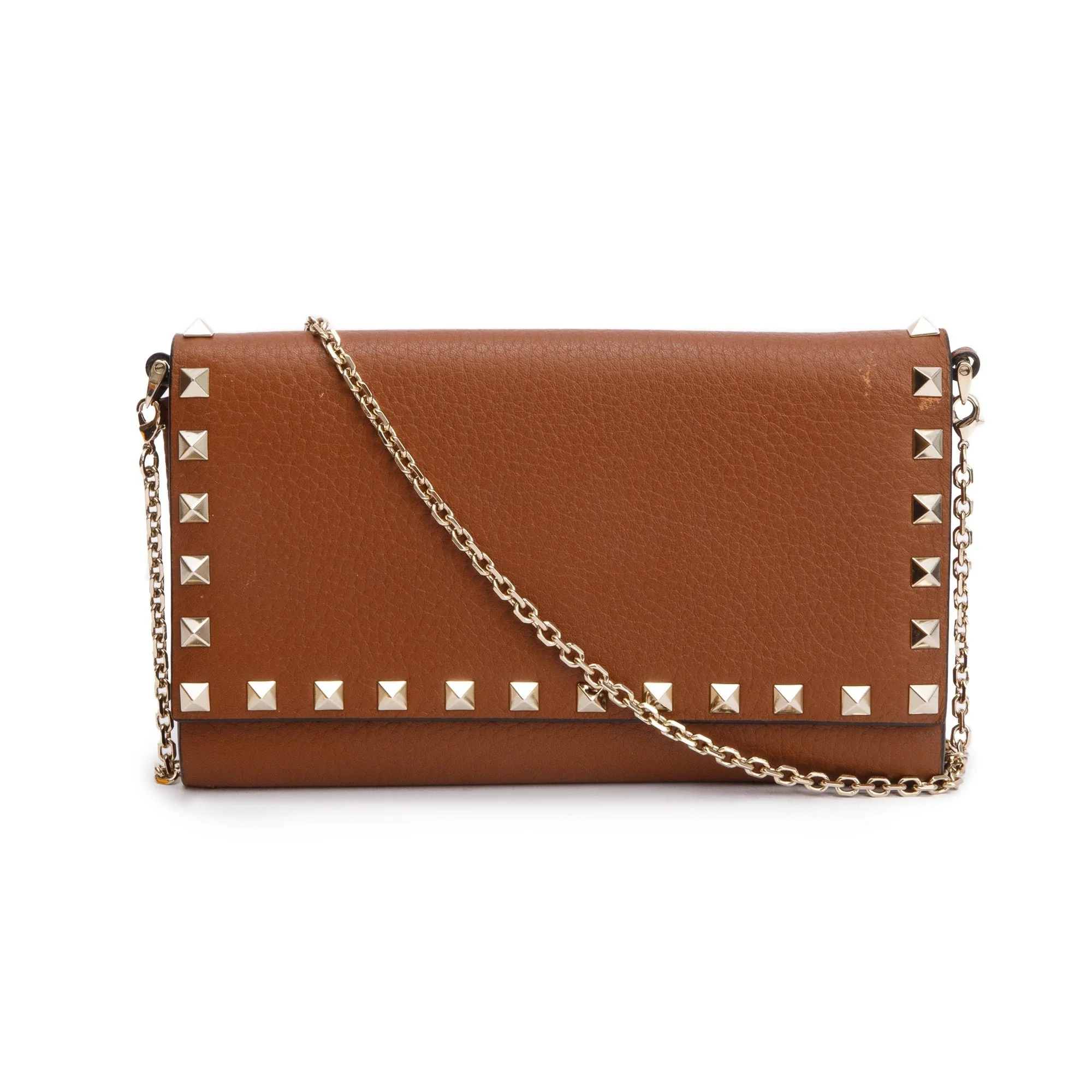 Valentino-Brown-Grained-Leather-Rockstud-Wallet-On-Chain.jpg