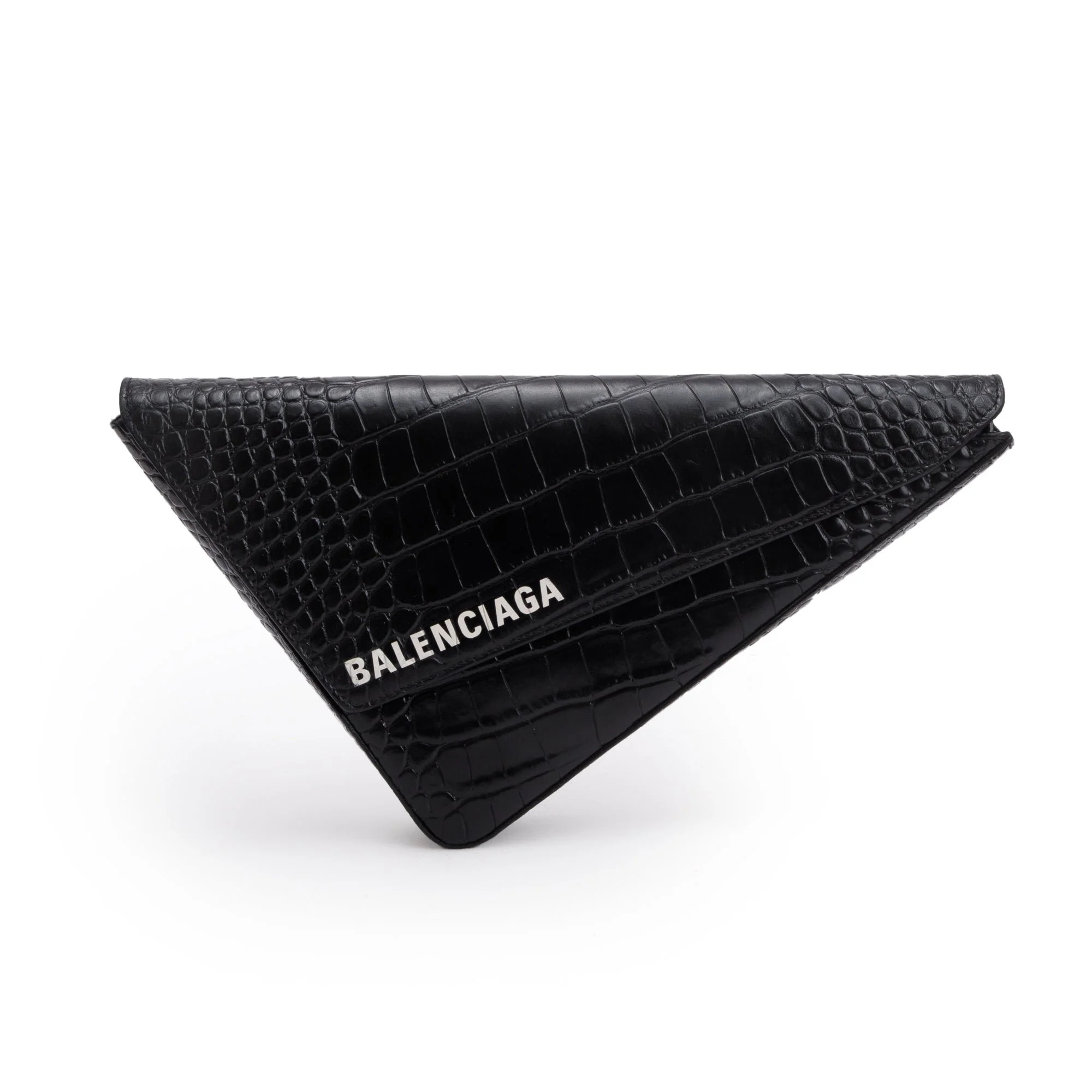 Balenciaga-Black-Croc-Embossed-Calfskin-Leather-Triangle-Clutch-w-Strap.jpg