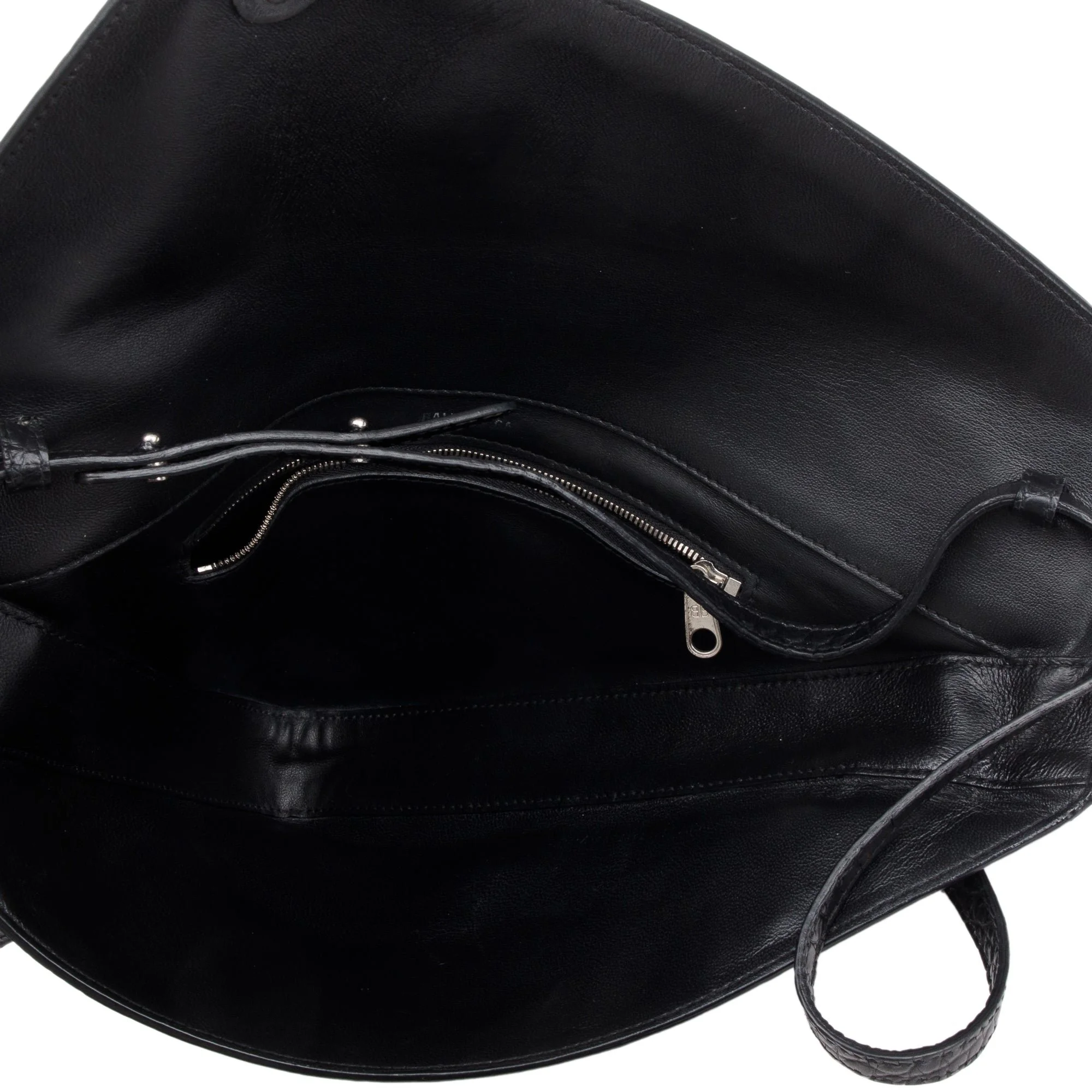 Balenciaga-Black-Croc-Embossed-Calfskin-Leather-Triangle-Clutch-w-Strap-7.jpg