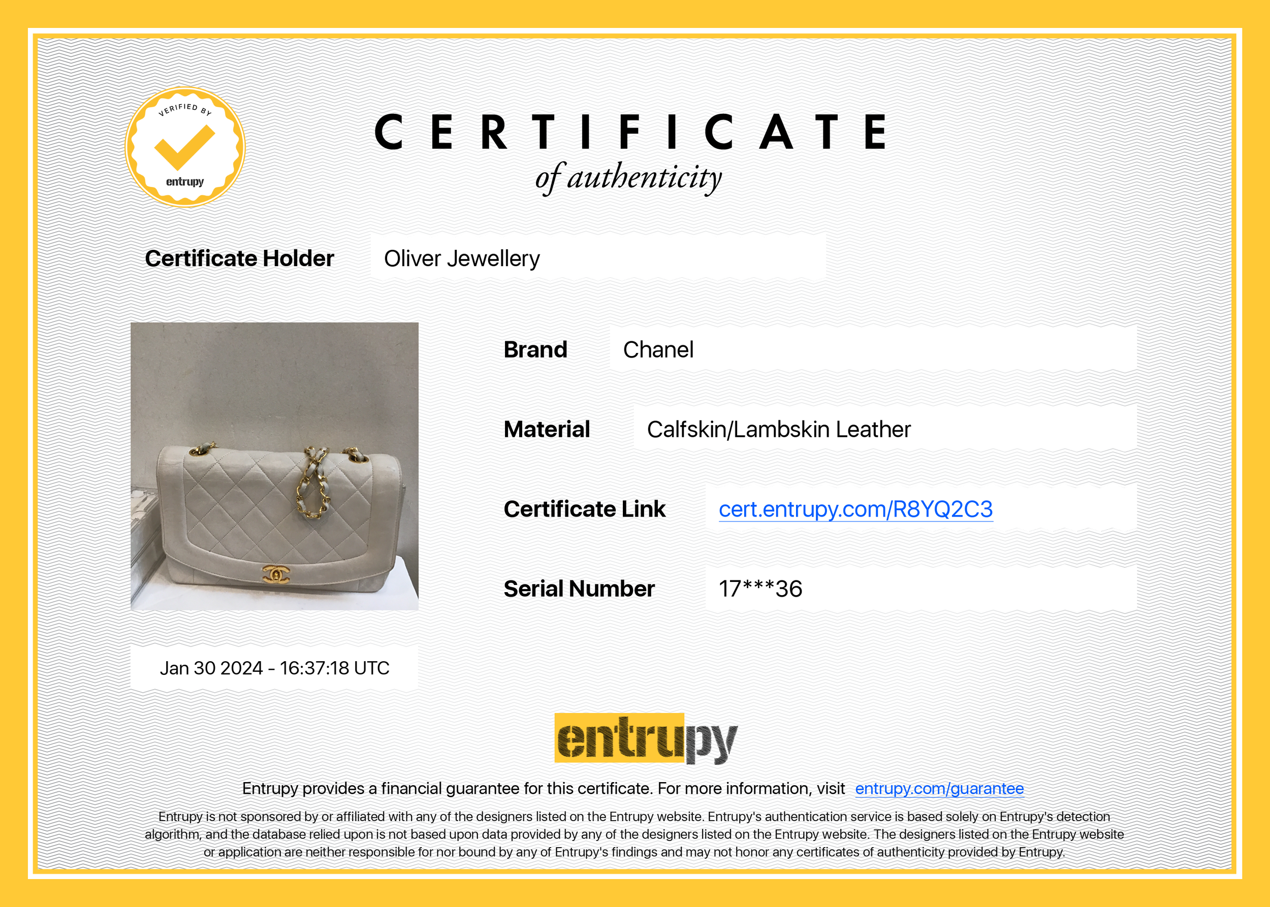 Chanel-White-Calfskin-Leather-Medium-Diana-Flap-Bag-w-Authenticity-Card-16.png