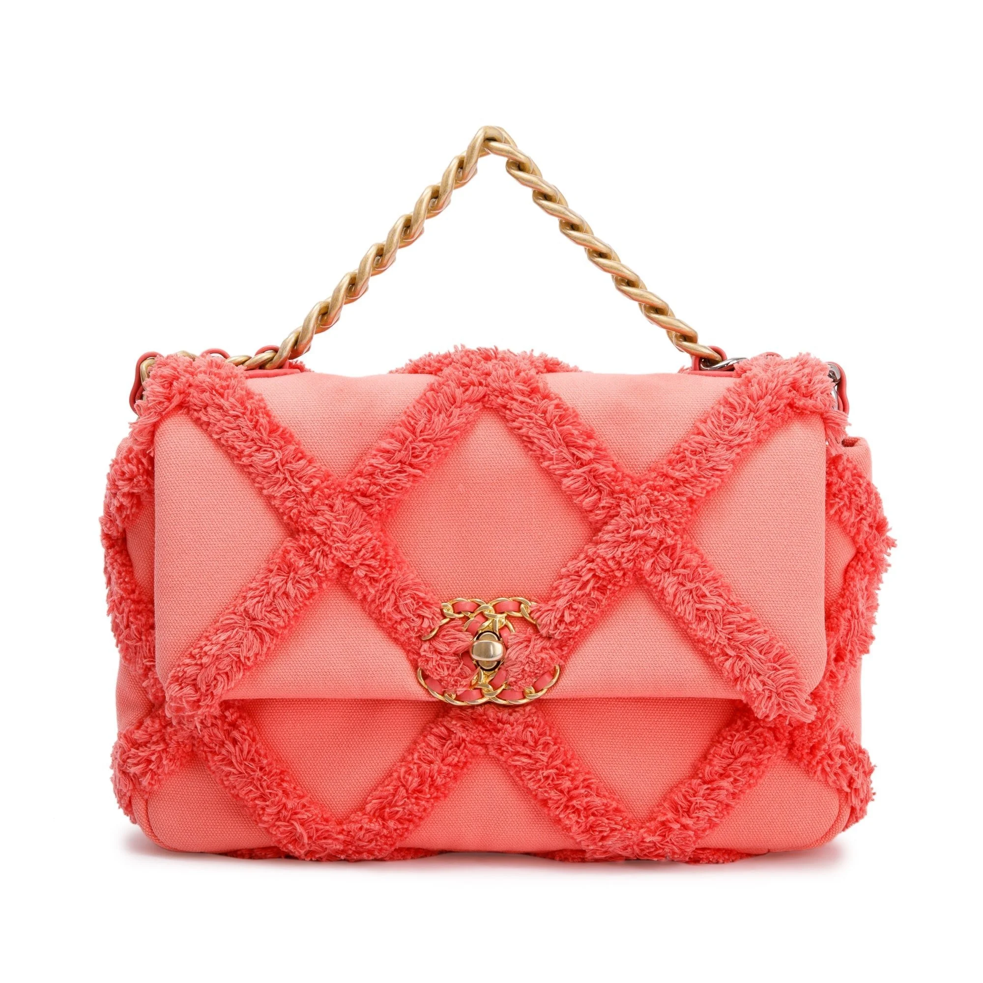 Chanel-2020-Coral-Quilted-Cotton-Canvas-Medium-19-Flap-Bag-w-Box-Receipt-Authenticity-Card-4.jpg
