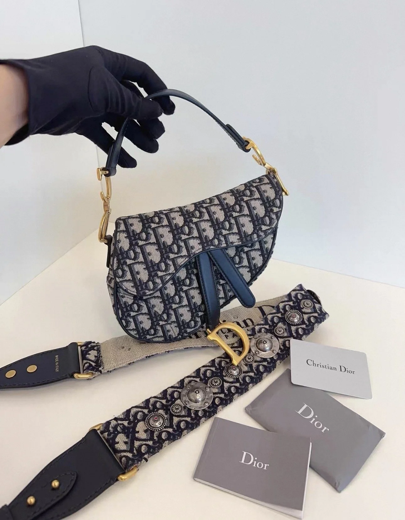 Dior inspired Saddle Bag