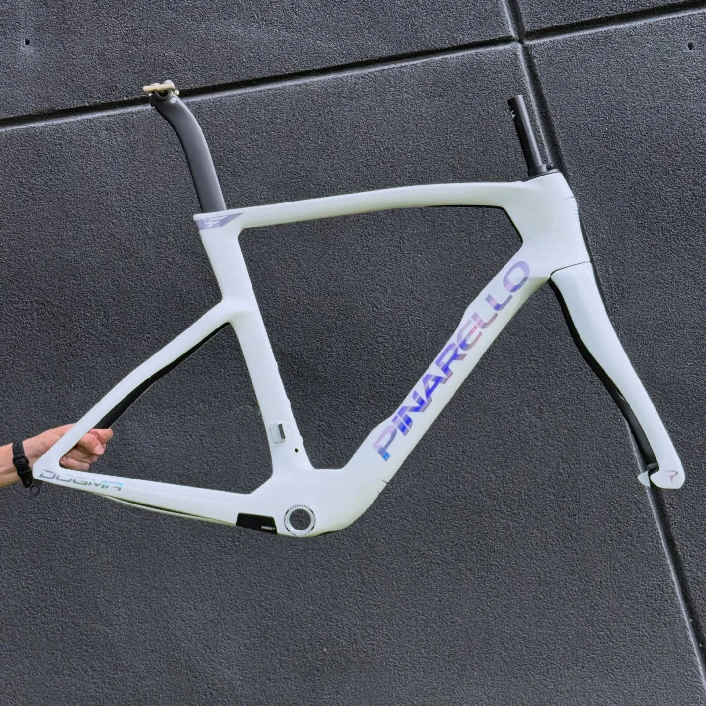 Votre prochaine fus&eacute;e 🚀

Les cadres Pinarello Dogma F 2027 arrivent en magasin!

En image, la couleur Phantom Ice 🧊

@pinarello_official #pinarello #bikeshop #sherbrooke #granby #newbikeday