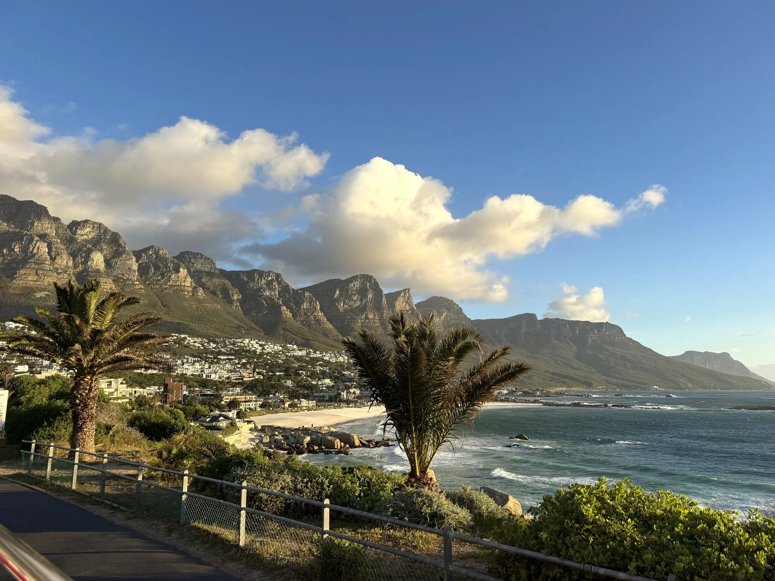 Camps Bay beneath the Twelve Apostles in Cape Town