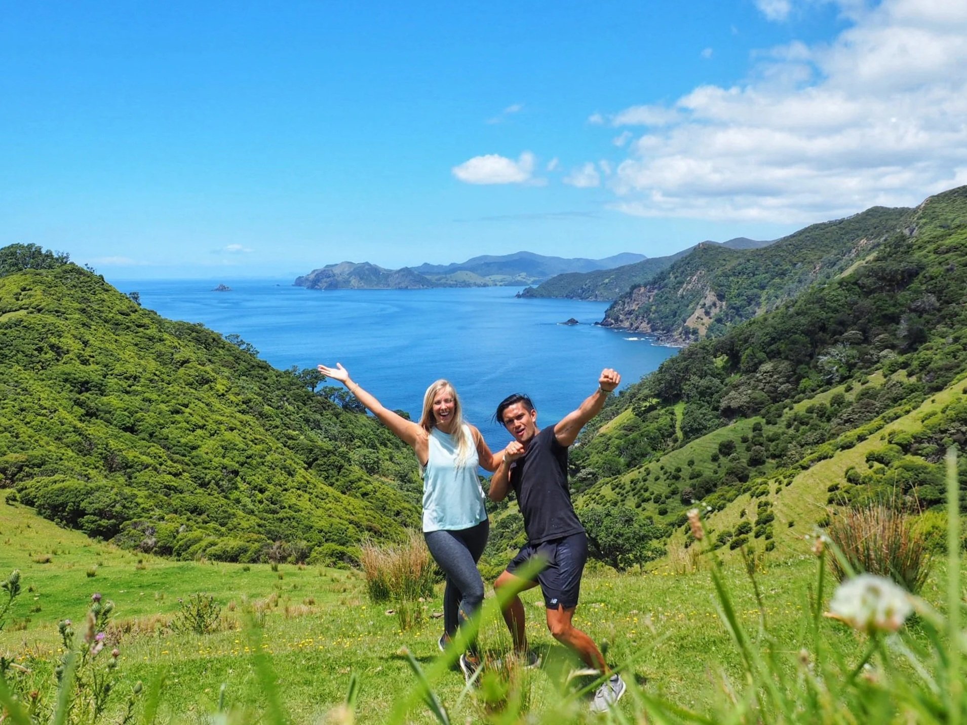 Almost at the end of the Coromandel Coastal Walk, back at Fletcher Bay