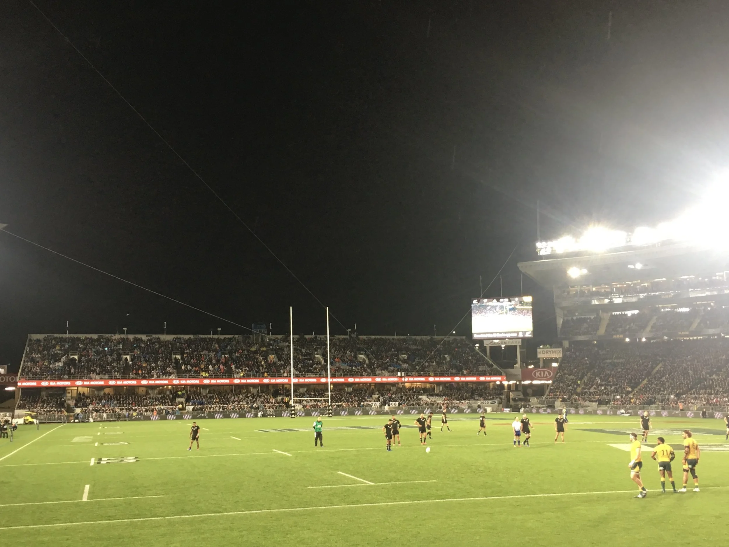 All Blacks vs Australia, Rugby Match at Eden Park