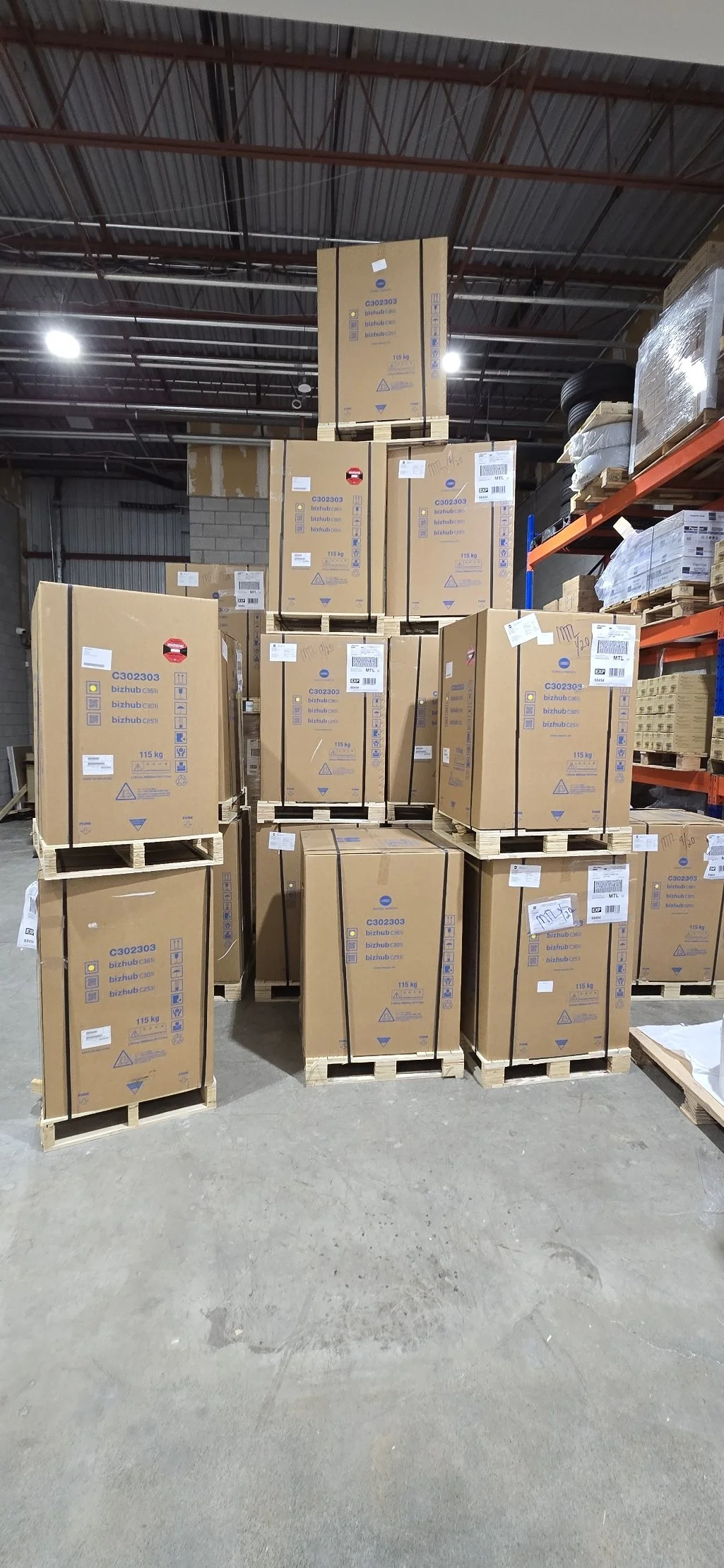 Copier Kings equipment in stock