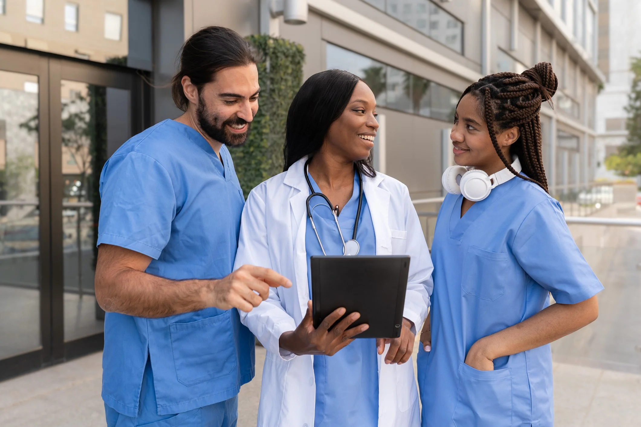 Physicians and healthcare workers