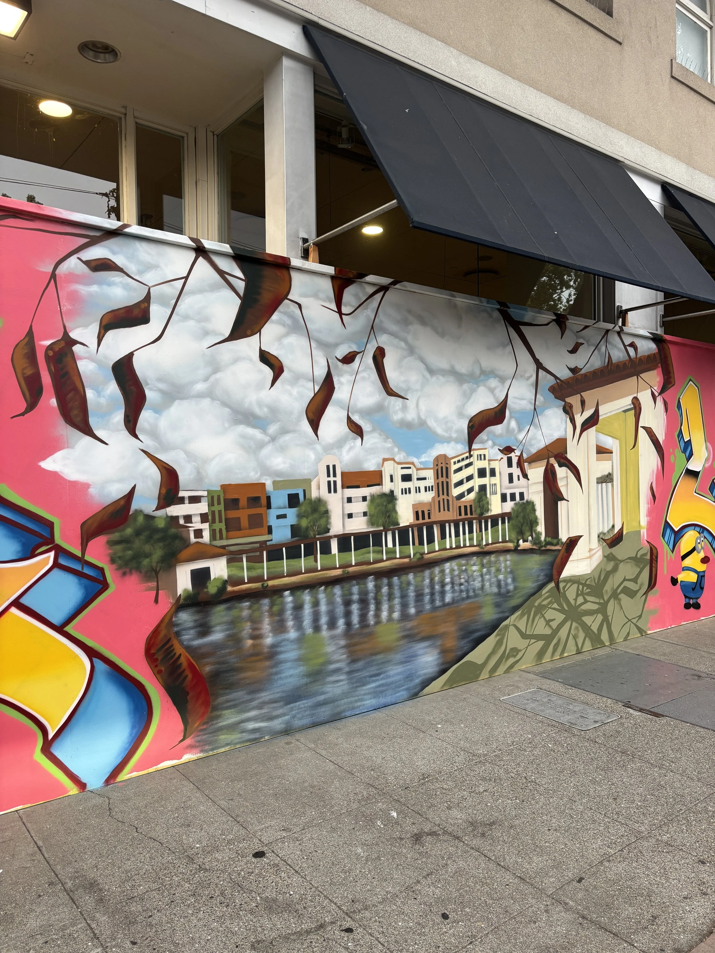 "Lakeshore Love" - Pergola detail

Large-scale collaboration with MagDre and Dered for a temporary mural. Lakeshore/Oakland, CA.