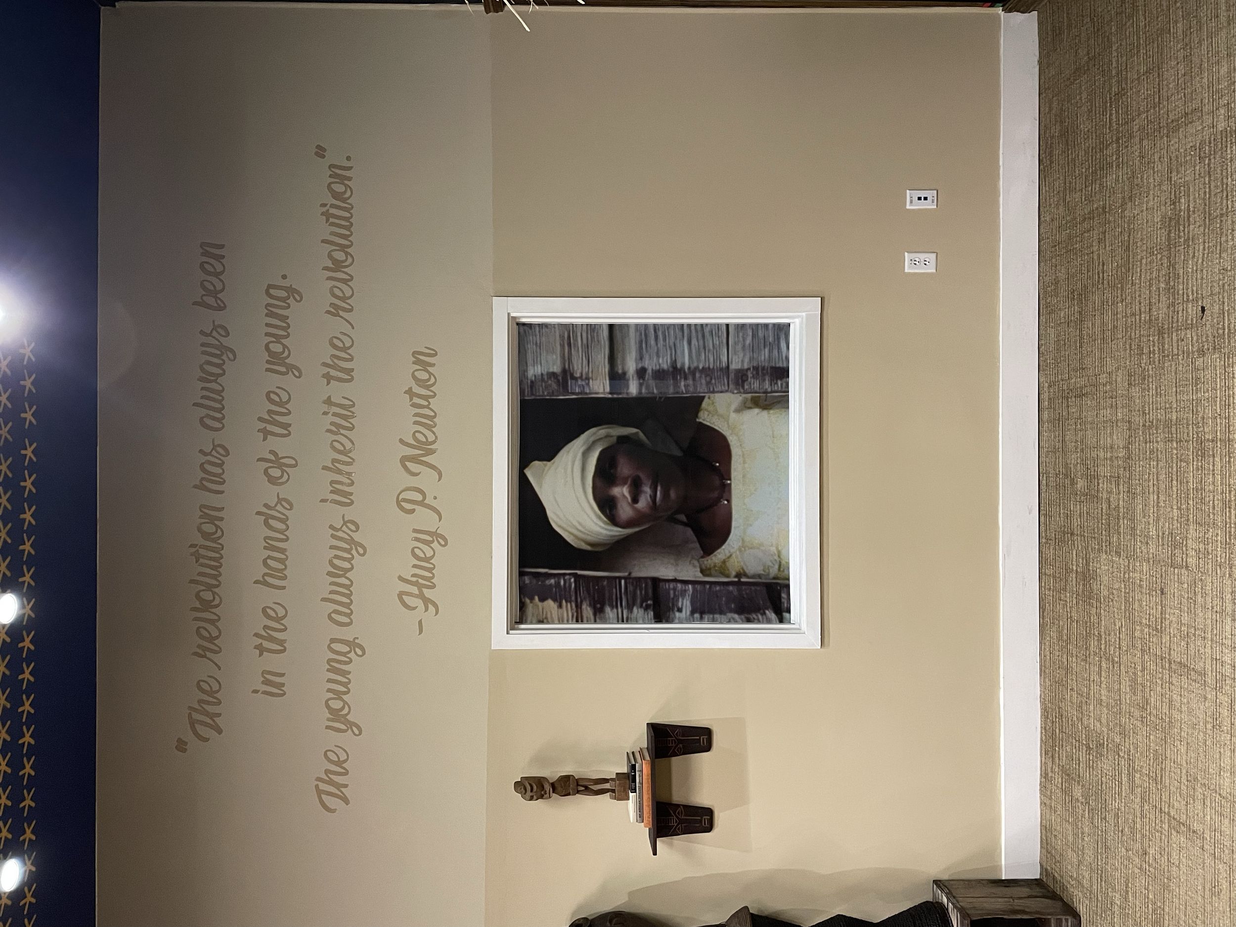 Huey P. Newton Quote (McClymonds High) - West Oakland, CA