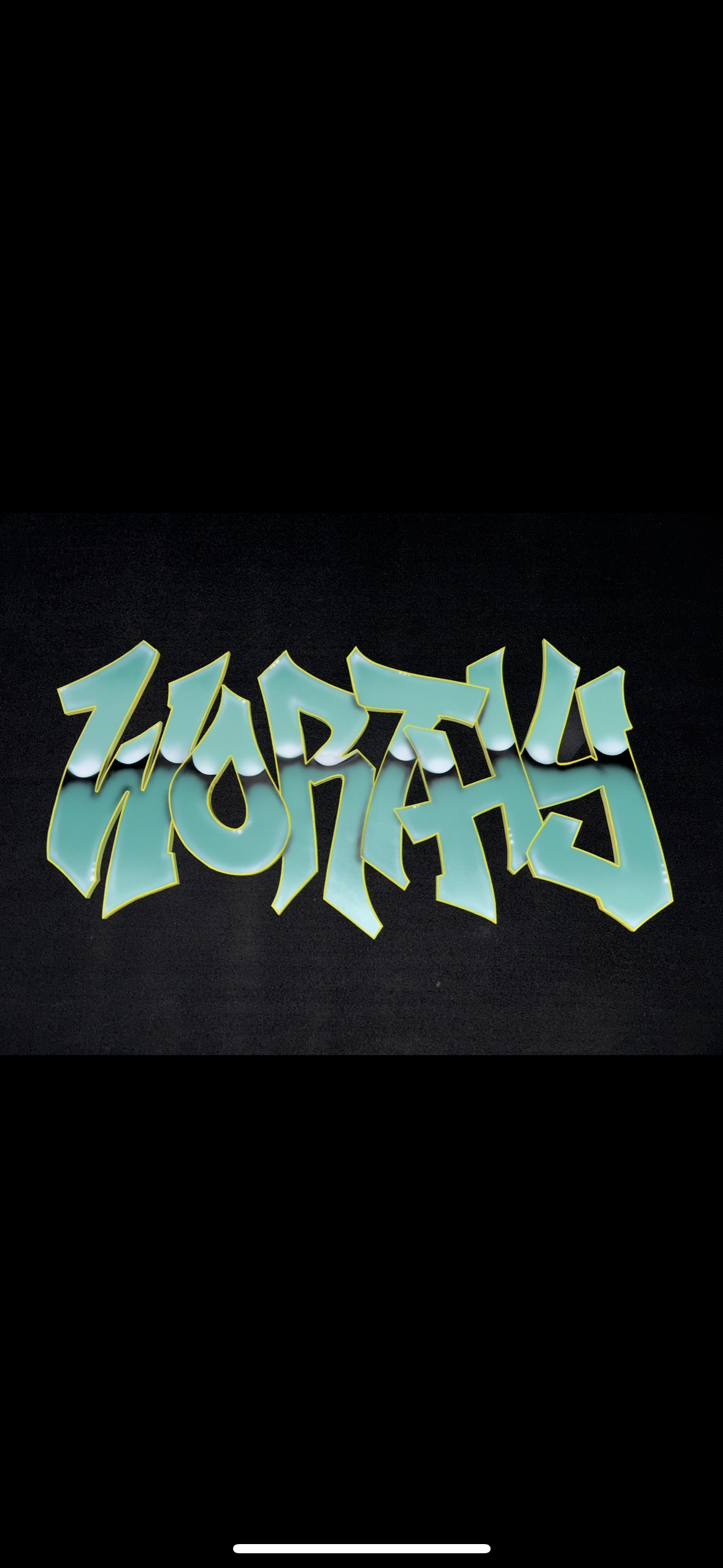 "Worthy" - large cutout