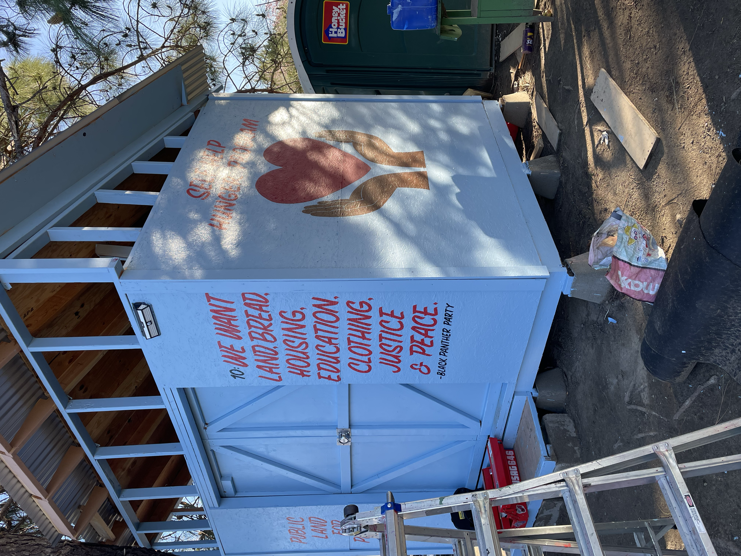 "Self Help Hunger Program" - Oakland/Berkeley border, CA