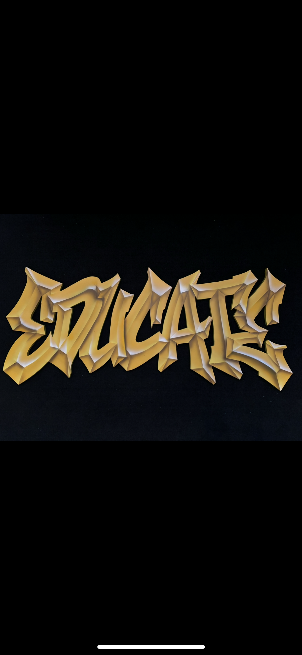 "Educate" - large cutout