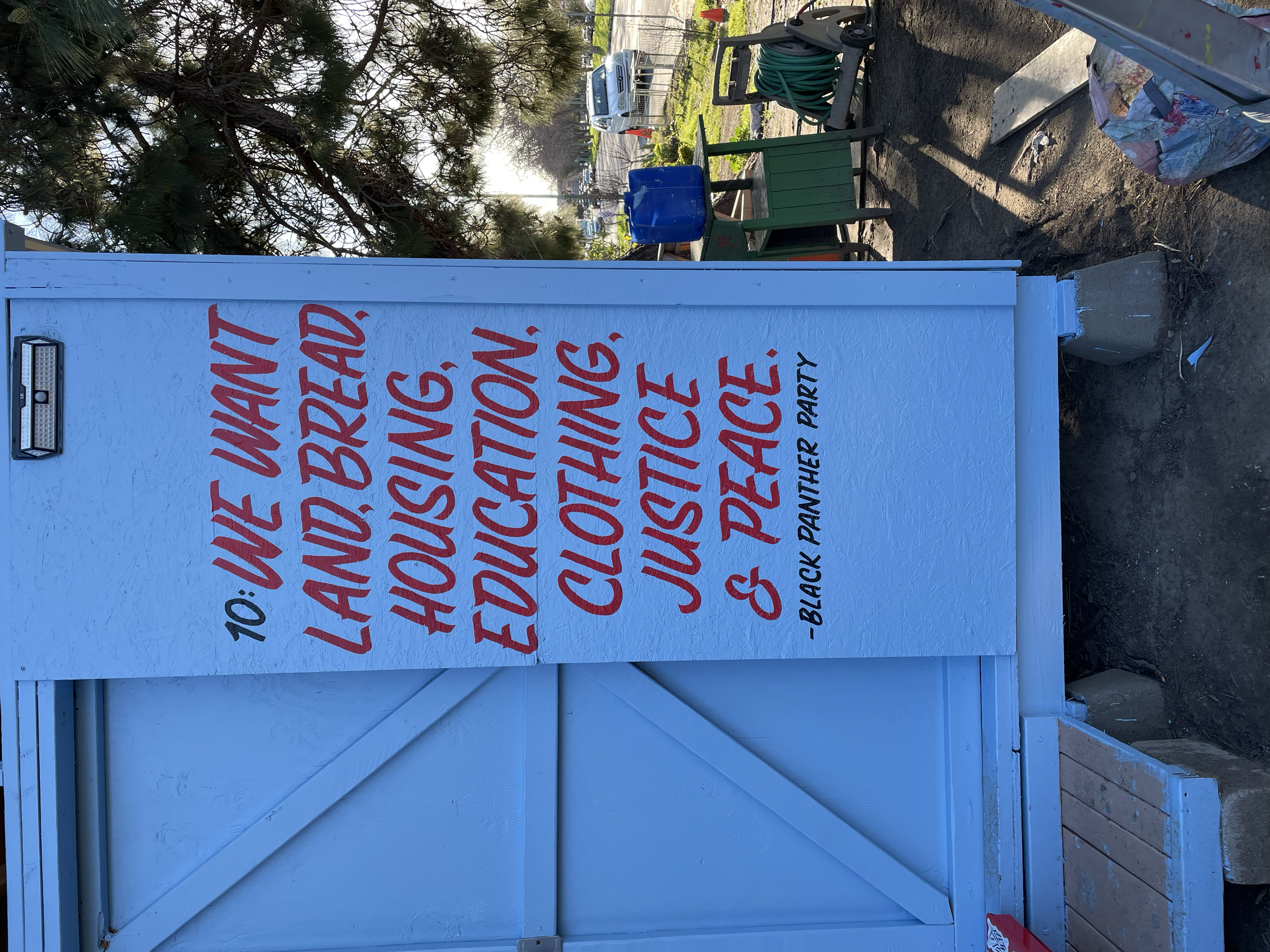 "Self Help Hunger Program" - Oakland/Berkeley border, CA