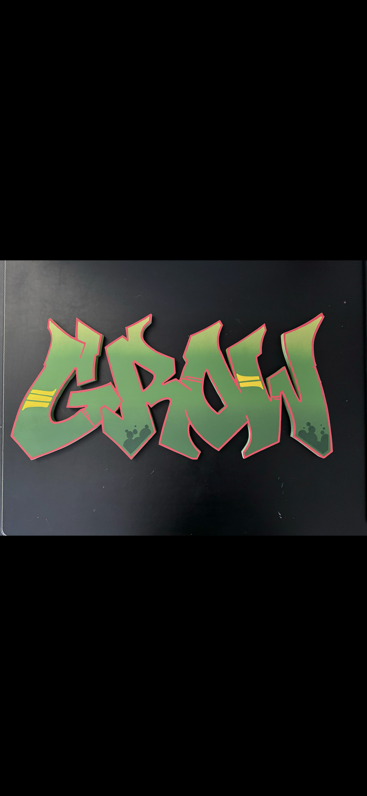 "Grow" - small cutout