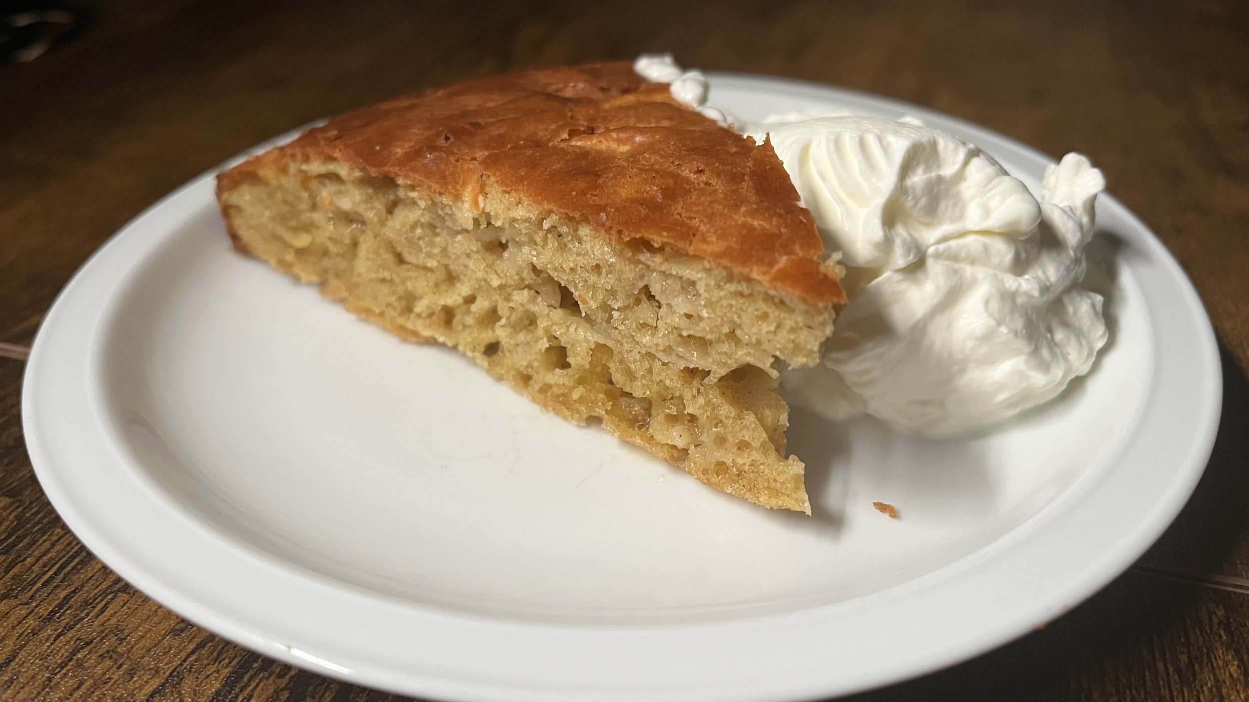Apfelrührkuchen mit Einkornmehl