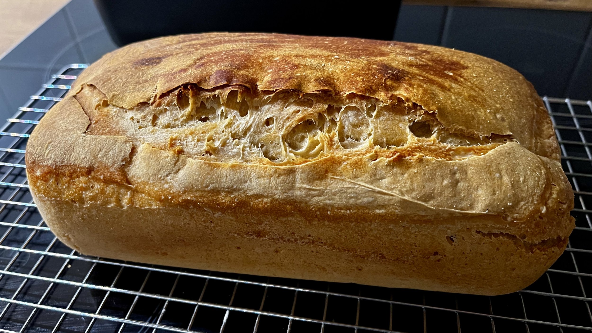 Sauerteigbrot mit 550er Mehl
