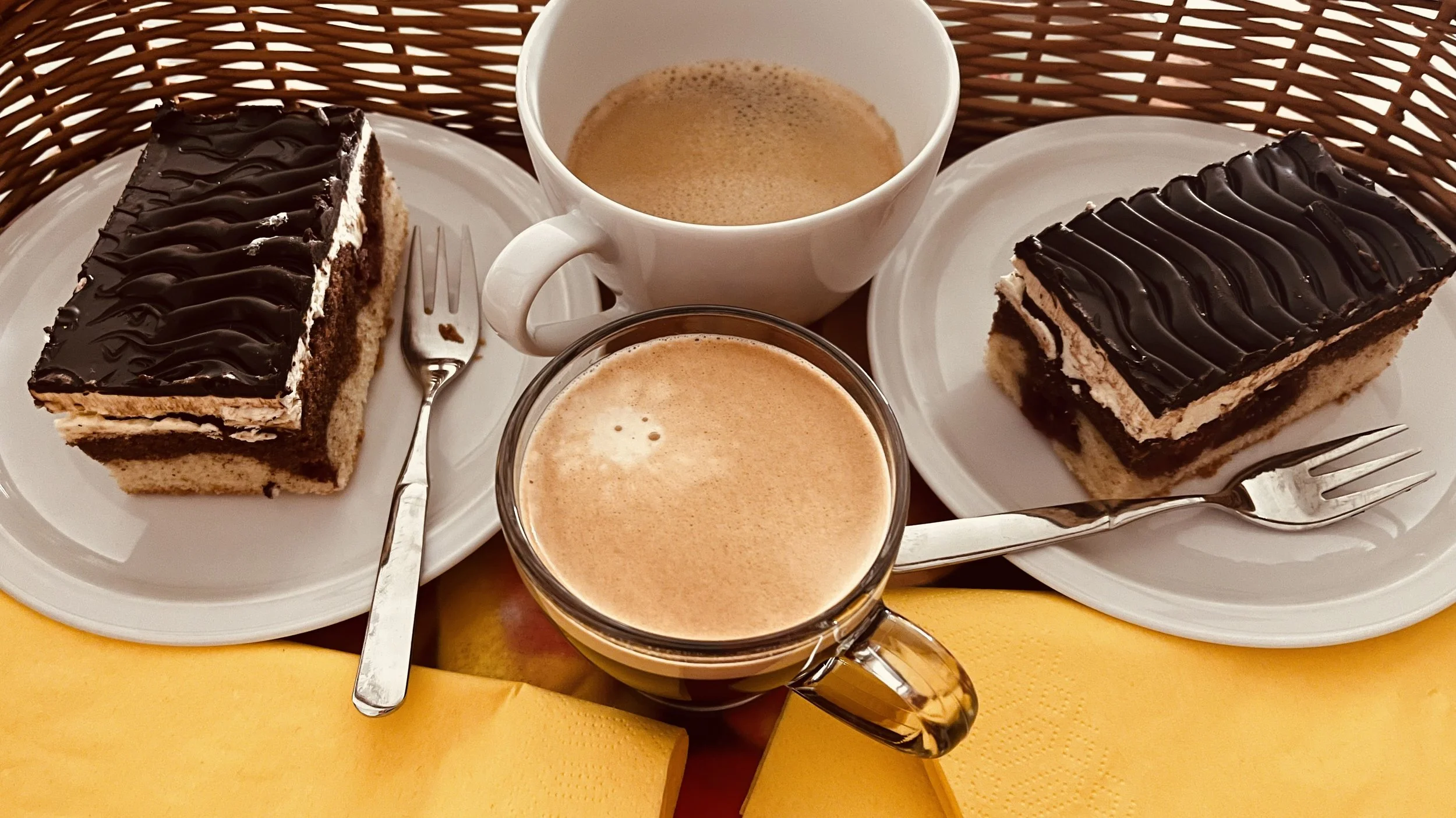 Torte zum Frühstück