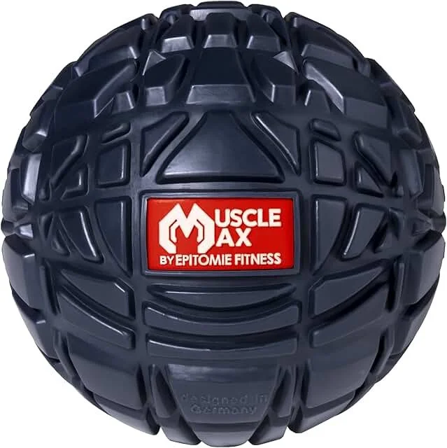Epitomie Fitness Muscle Max Massage Ball - Therapy Ball for Trigger Point Massage - Deep Tissue Massager for Myofascial Release - Mobility Ball for Exercise & Recovery