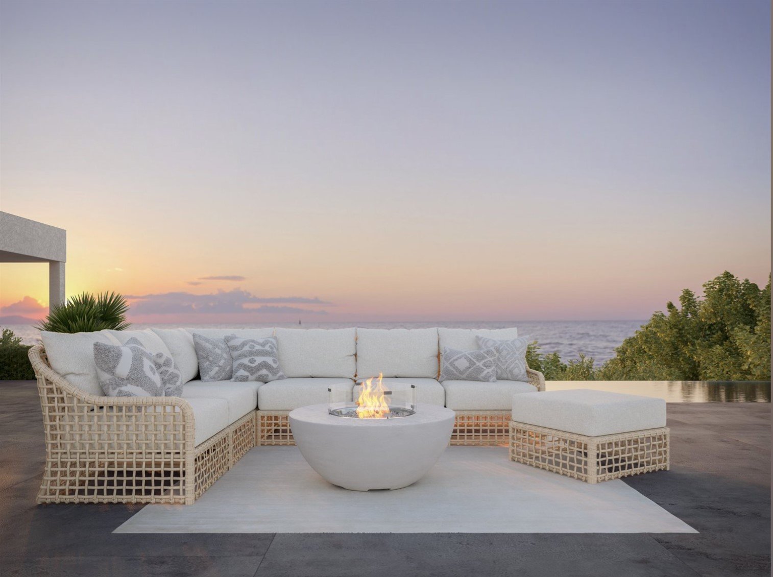 Outdoor furniture from Azzurro Living Kiawah Collection