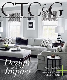 Connecticut Cottages & Gardens October 2017 issue cover