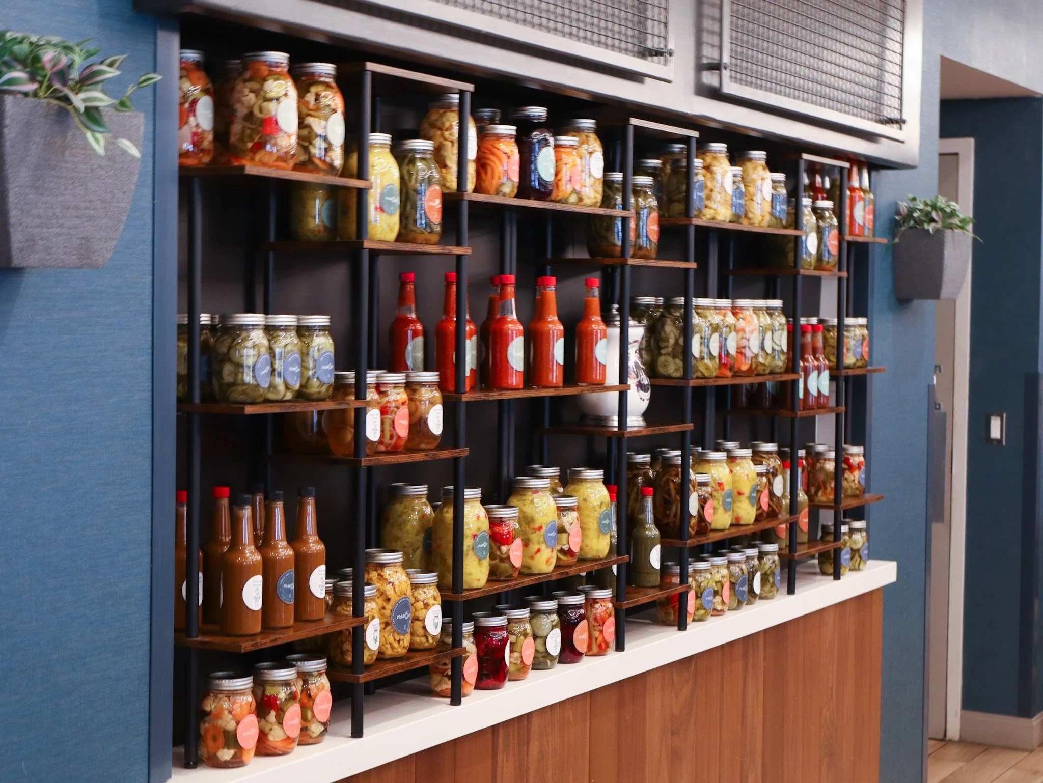 At Pickle Jar, preservation is not just something we do &mdash; it's something we believe in. ✨

🥒 Our Pantry features a rotating selection of house-made pickled veggies, preserves, and signature sauces, crafted in small batches to capture peak-seas