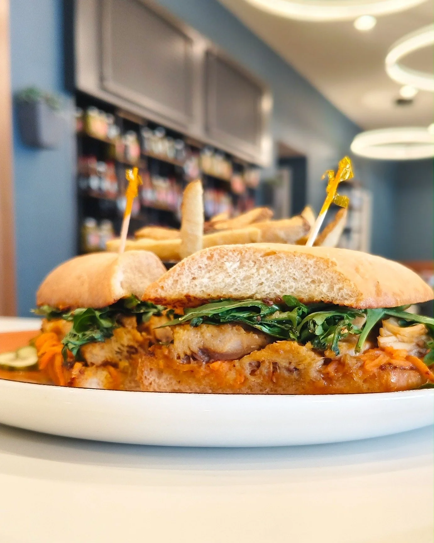 This week&rsquo;s Chef&rsquo;s Lunch Special is on, and it&rsquo;s a good one. 🌶️🐟 We&rsquo;re serving a Spicy Sardine Sandwich with spicy sardines, spicy pickled carrots, honey mustard, arugula, and a house-made white roll. 

Join us Monday to Fri