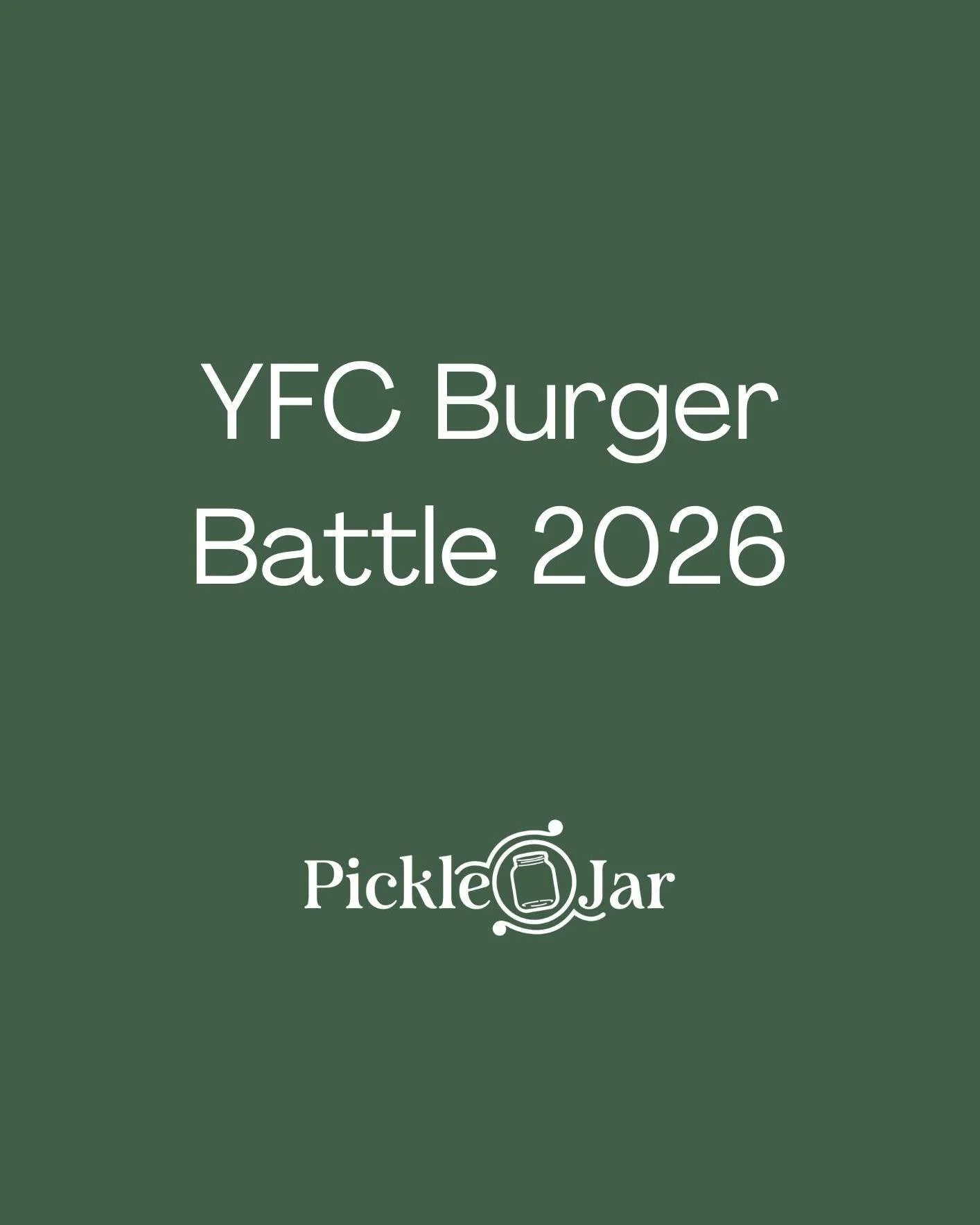 🚨 🍔 GET READY for the YFC Burger Battle 2026! 🎉 

We&rsquo;re thrilled to present our mouthwatering creation: the Smoked BBQ Stack! 🤤✨ Join us from February 28 to March 1 to experience it firsthand!

🌟 What&rsquo;s in the stack? 
- Two juicy sma
