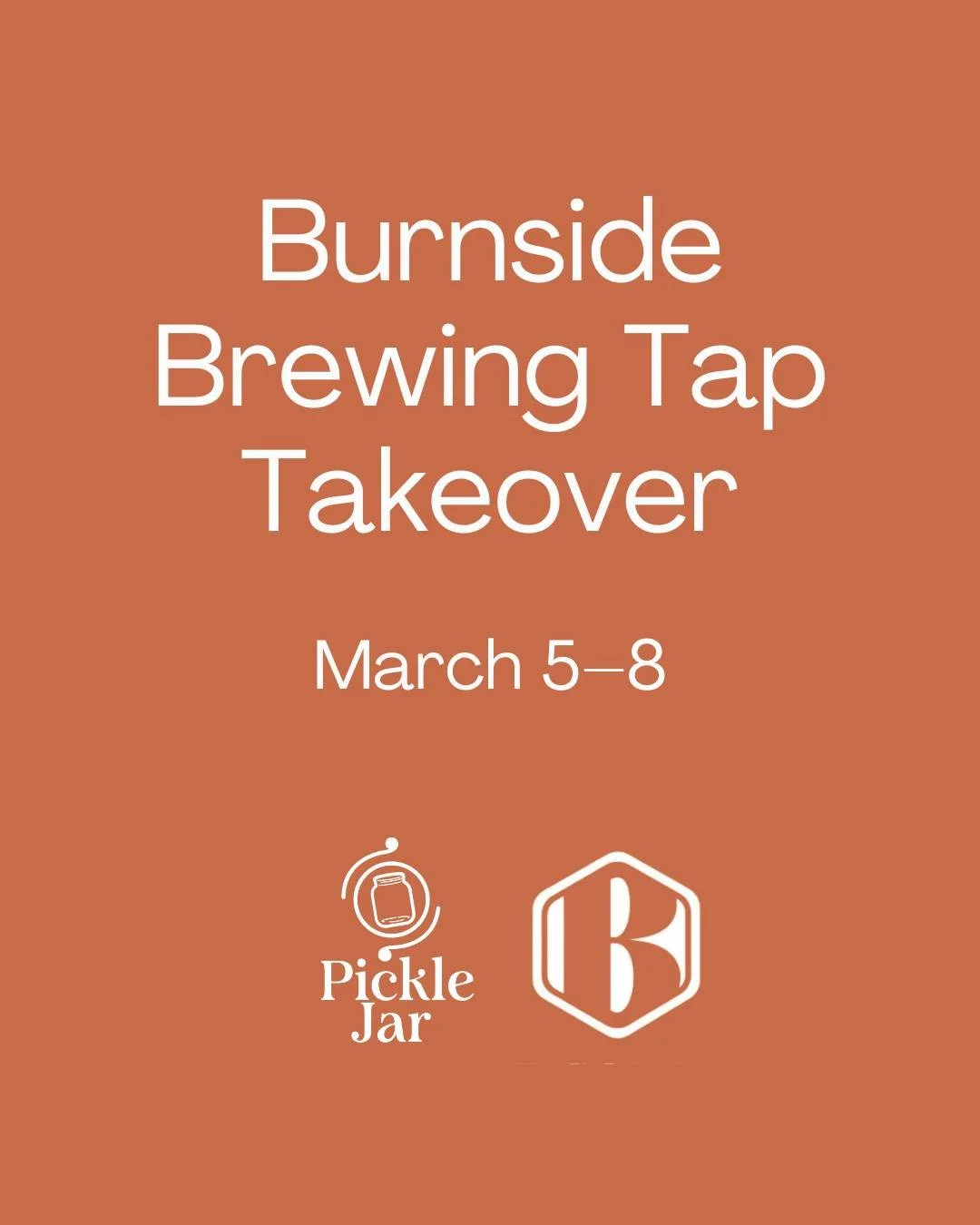 Burnside Brewing is taking over our taps tonight, and they are bringing the goods. 🍺 Enjoy four incredible craft beers on tap all weekend.

Queen Bee Honey Brown Lager 🍯 &middot; Toller Lite &middot; Happy Place Double IPA &middot; Down South Tropi