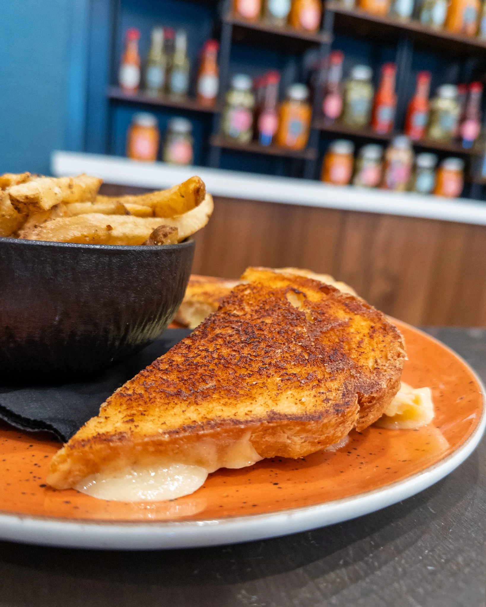 Some sandwiches don't need reinventing, they just need better cheese! 🧀✨ 

This week's Chef's Lunch is a Three Cheese Grilled Cheese built on house-made white bread with a trio that earns its place:

&middot; Apple Wood Smoked Cheddar &middot; Swiss