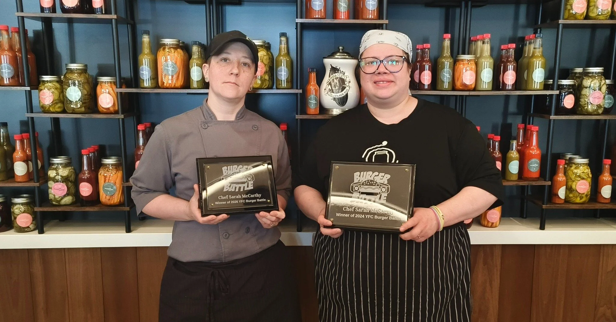 🎉 Today, our chefs officially received the Winner Plaque for the 2026 YFC Burger Battle. 🏆 

THANK YOU to every single person who supported us, voted for our burger, and showed up for Pickle Jar. We couldn&rsquo;t have done it without you! 🍔💚

#P