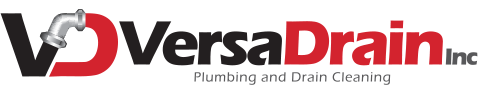 VersaDrain Inc logo with plumbing icon