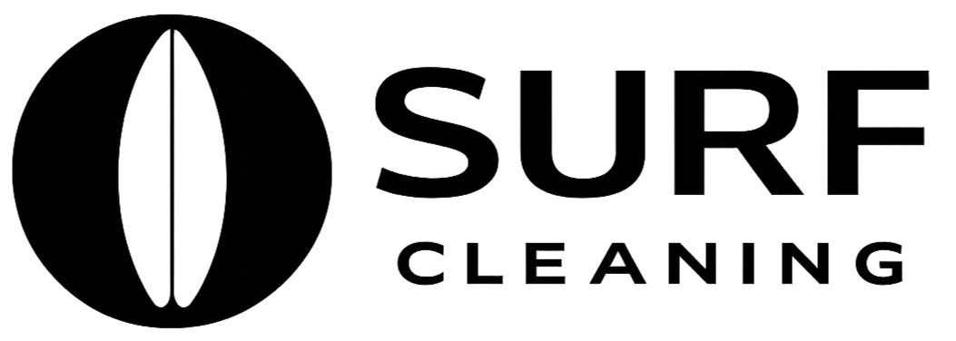 Logo of Ours Cleaning with a globe and cleaning spray icon.