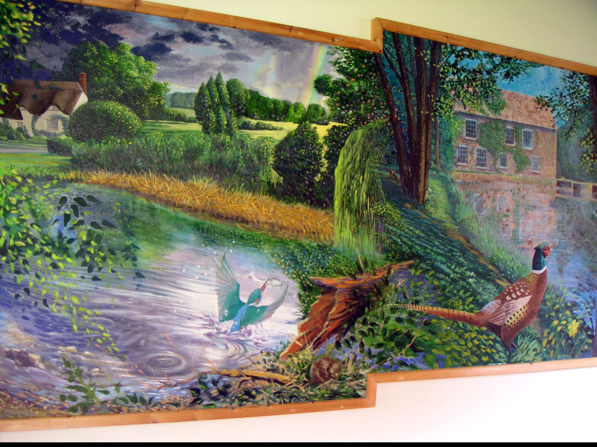 Andover Hospital wall painting