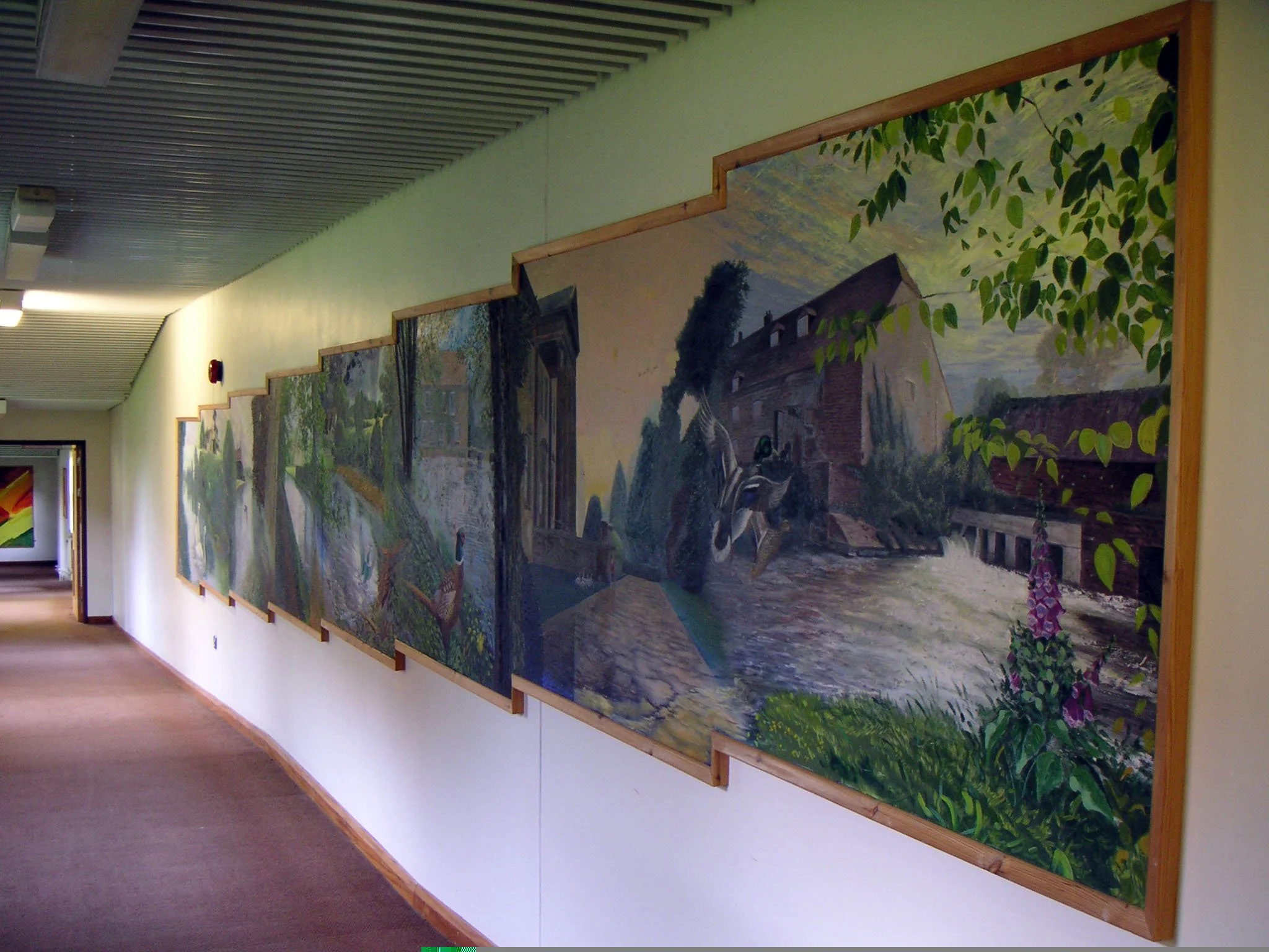 Andover Hospital wall painting