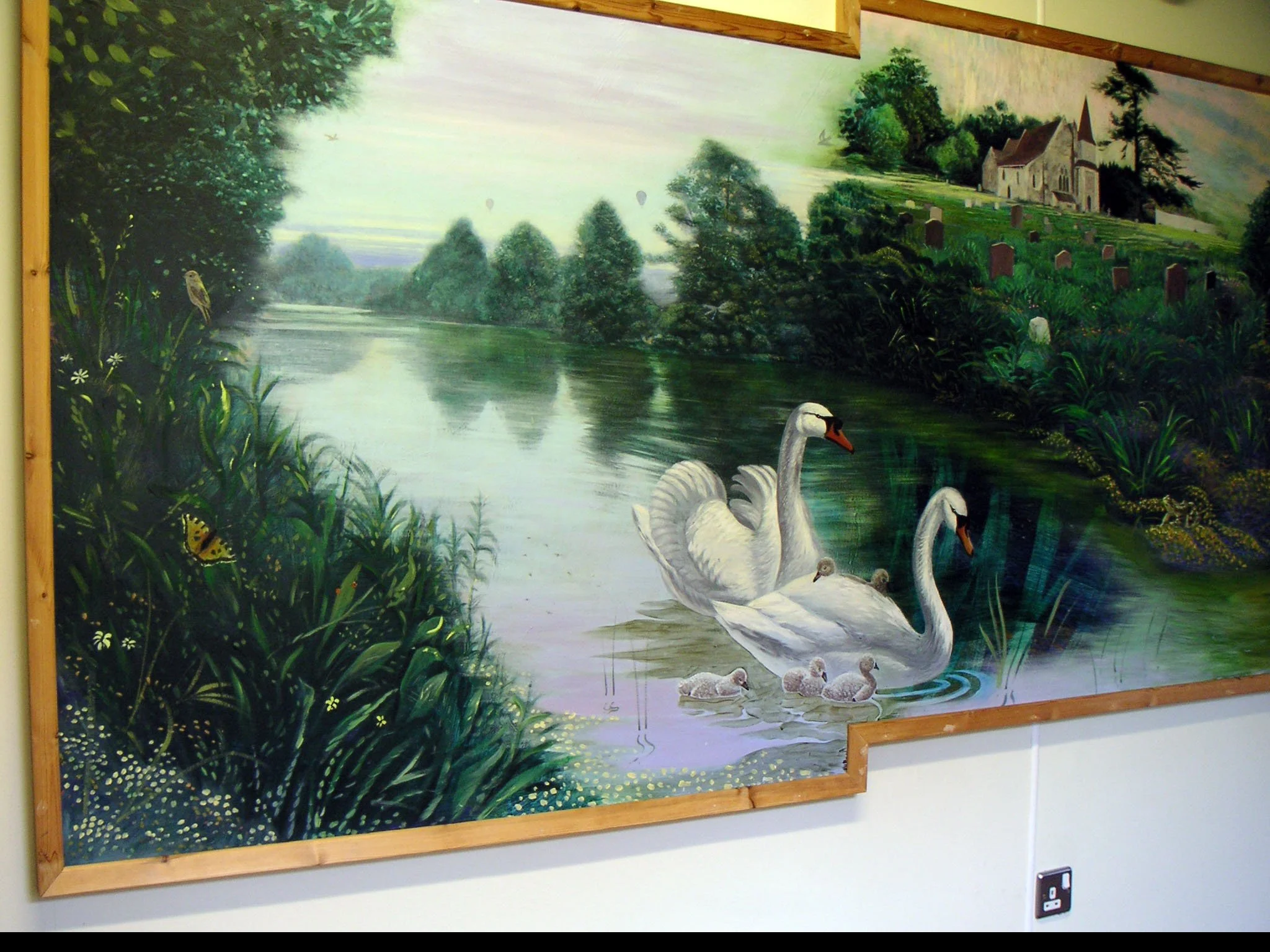 Andover Hospital wall painting