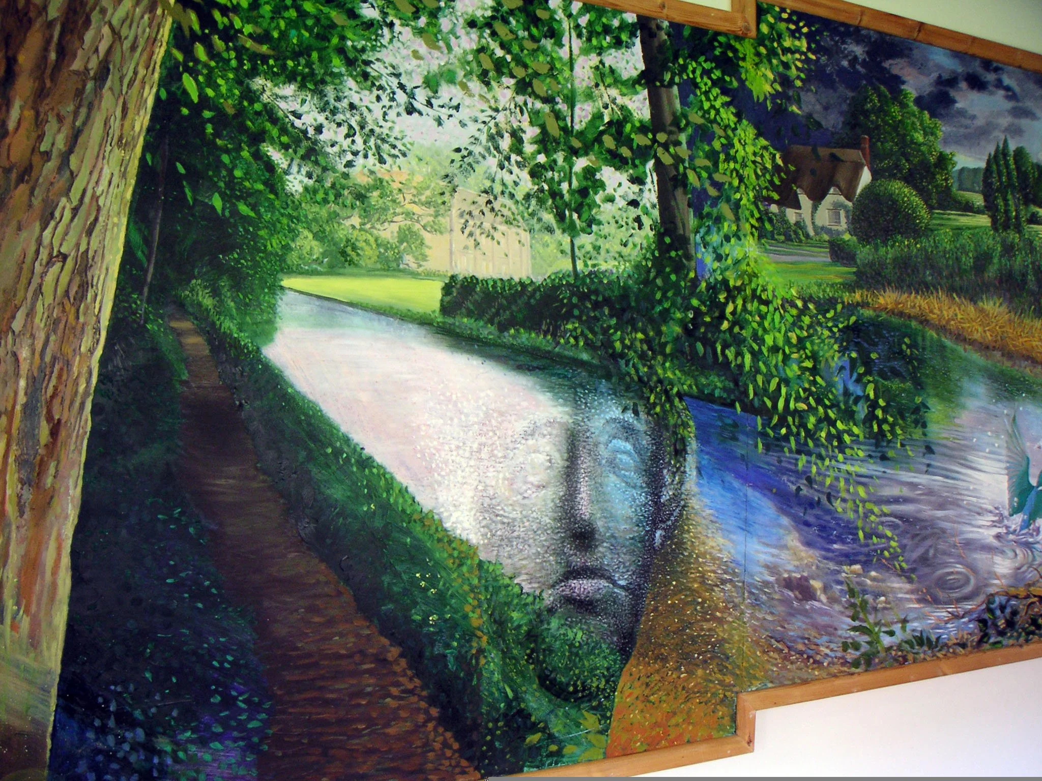 Andover Hospital wall painting