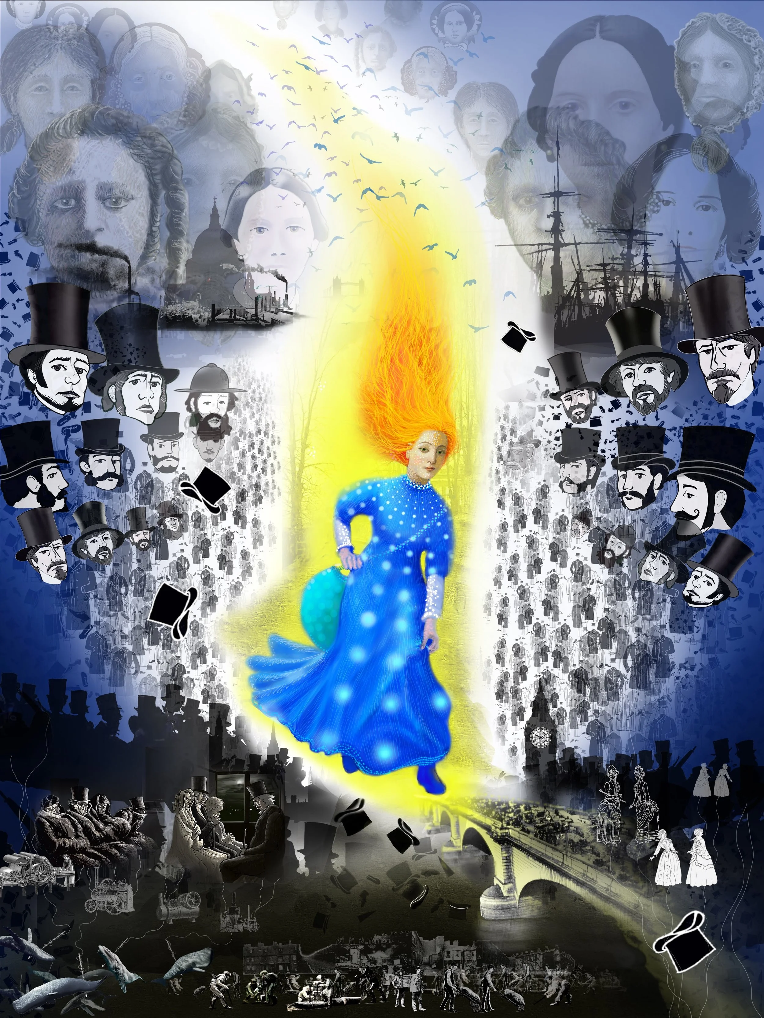 London Song (Digital Image)