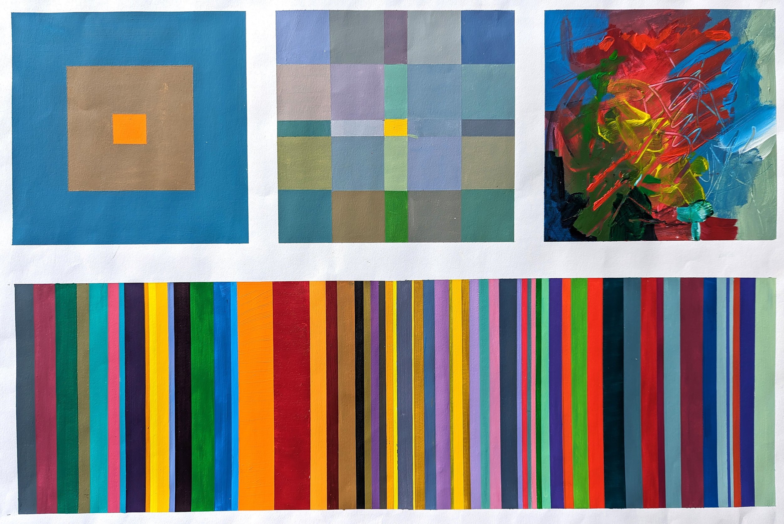 Colour exploration for Foundation Year