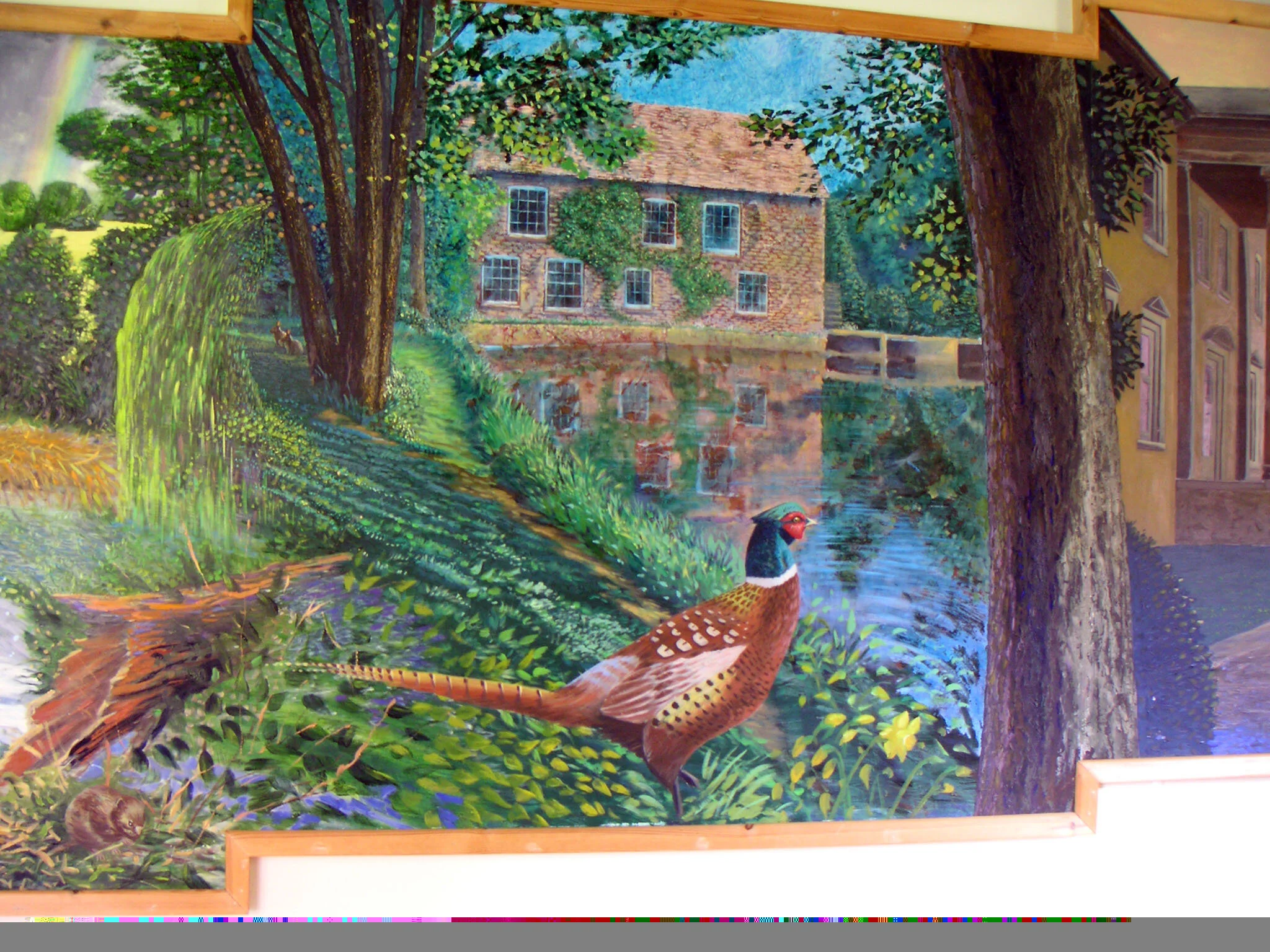 Andover Hospital wall painting
