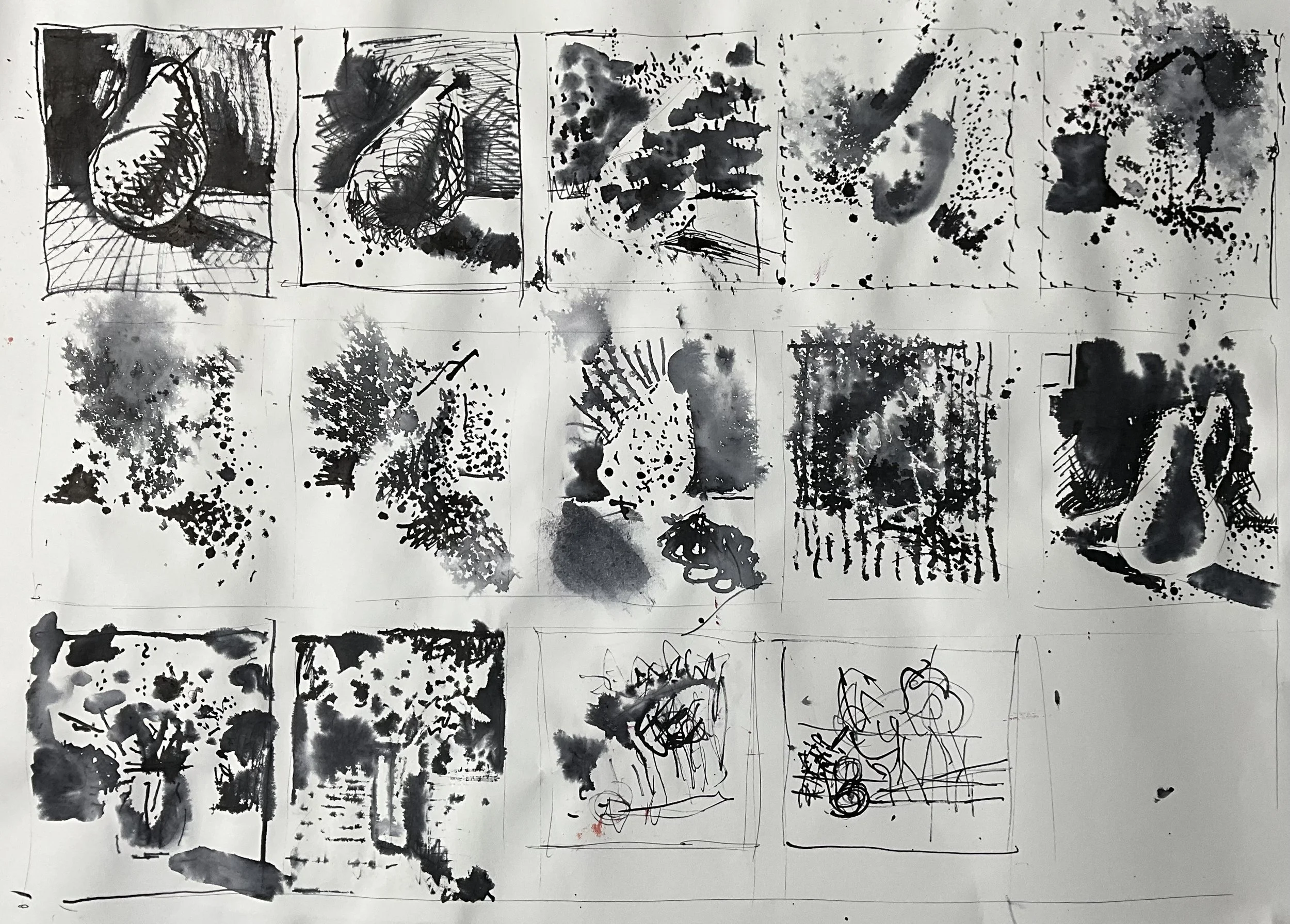 Simple shapes using ink effects