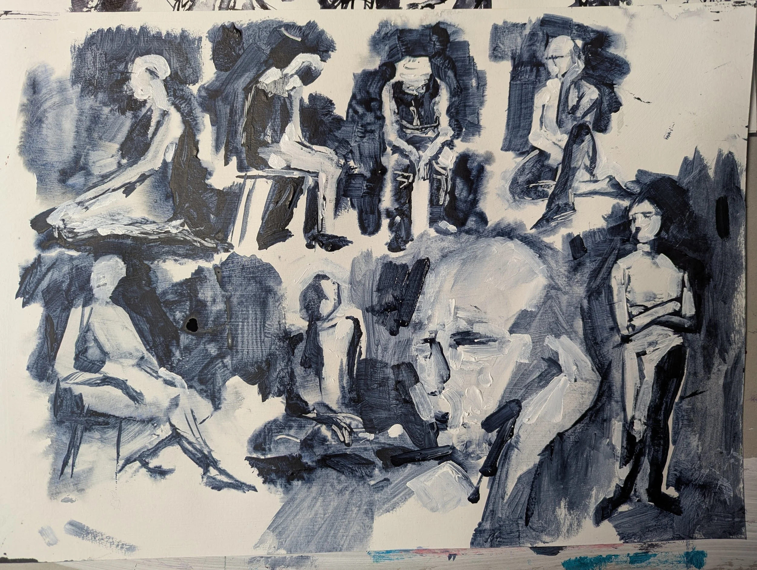 Using expressive paint methods