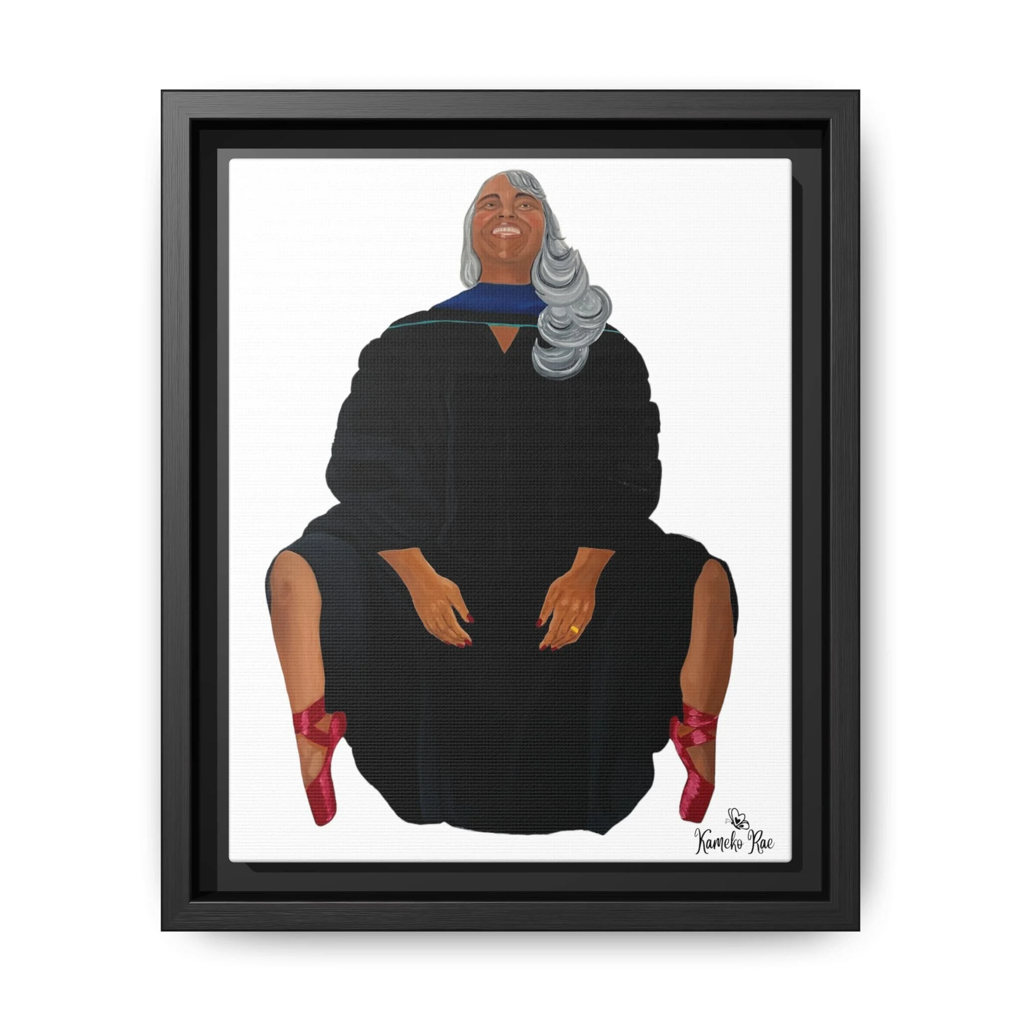 Black Excellence Framed Print