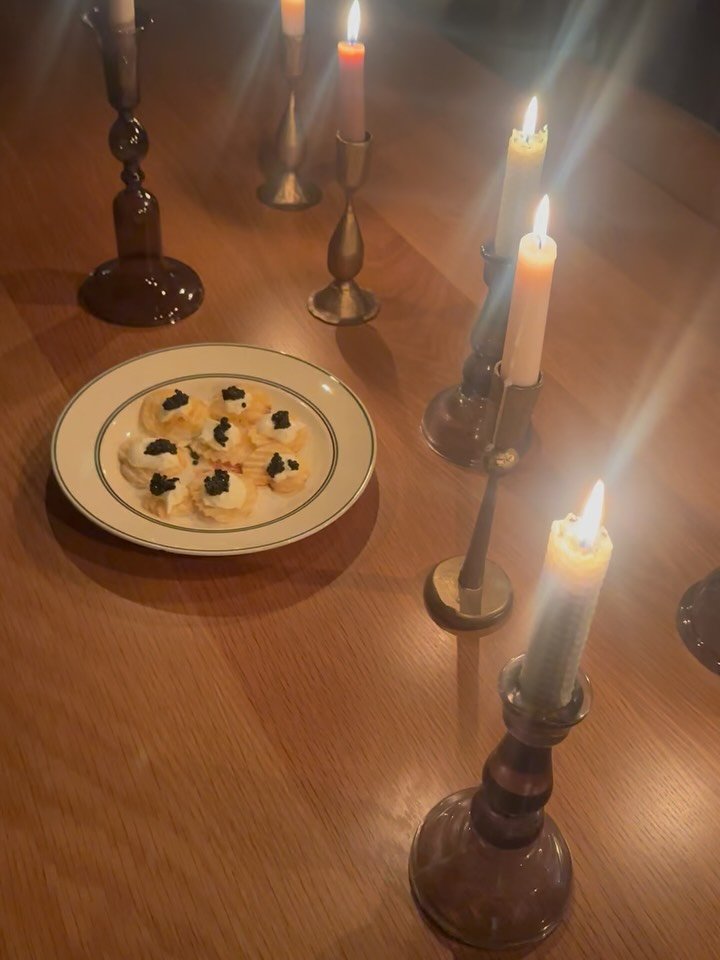 Steak and caviar kind of night... What have I done?! 

Happy New Year all