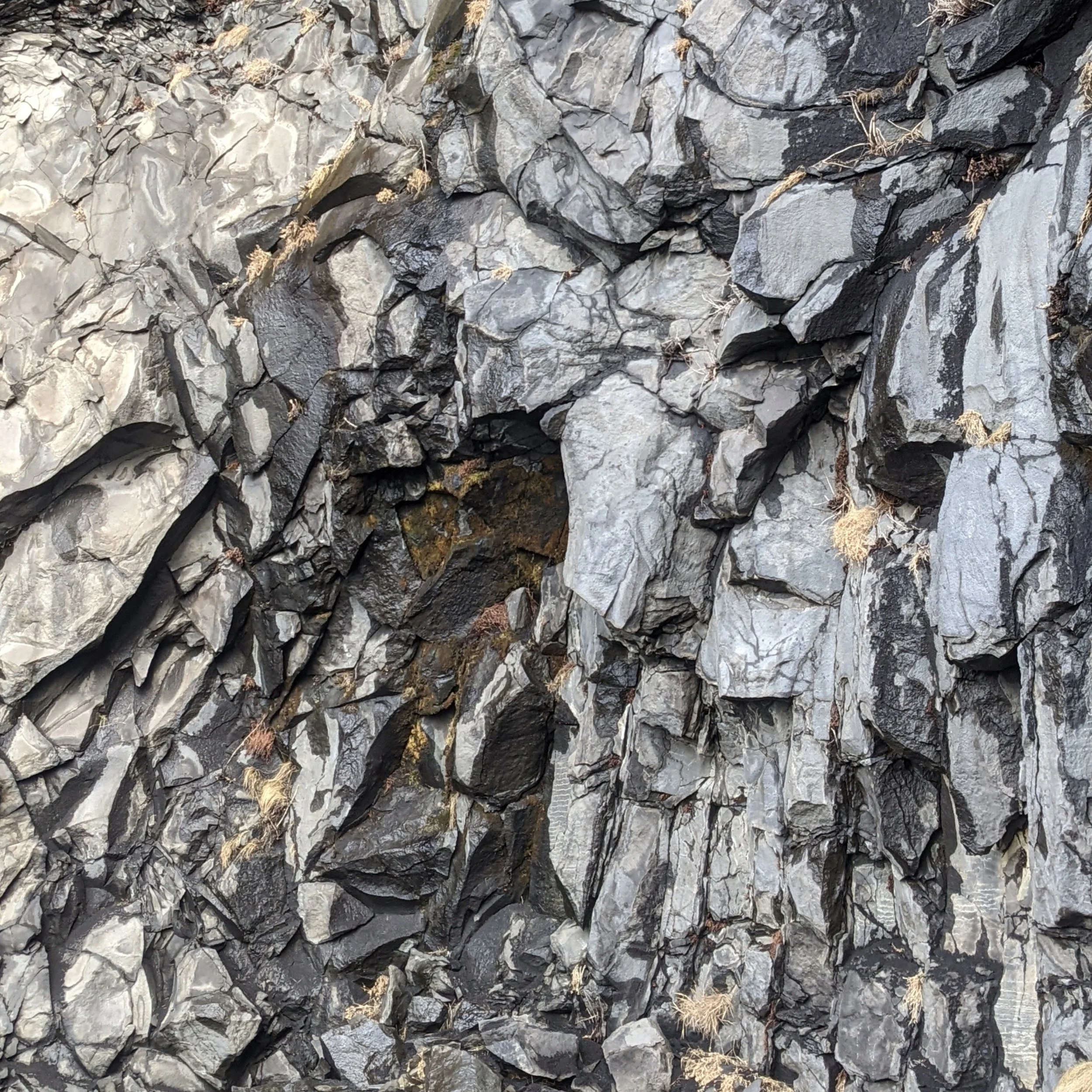 Fractured Rockface, Reynisfjara