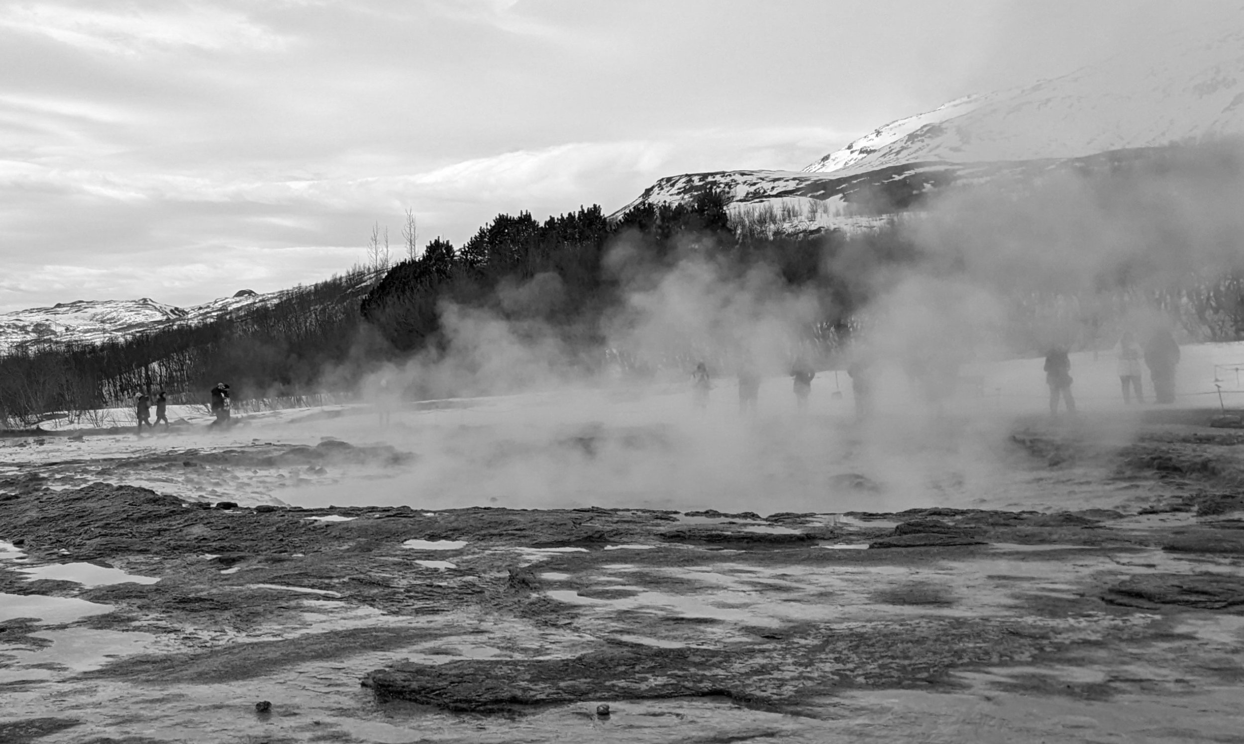 Smoke Screen, Strokkur Geyser
