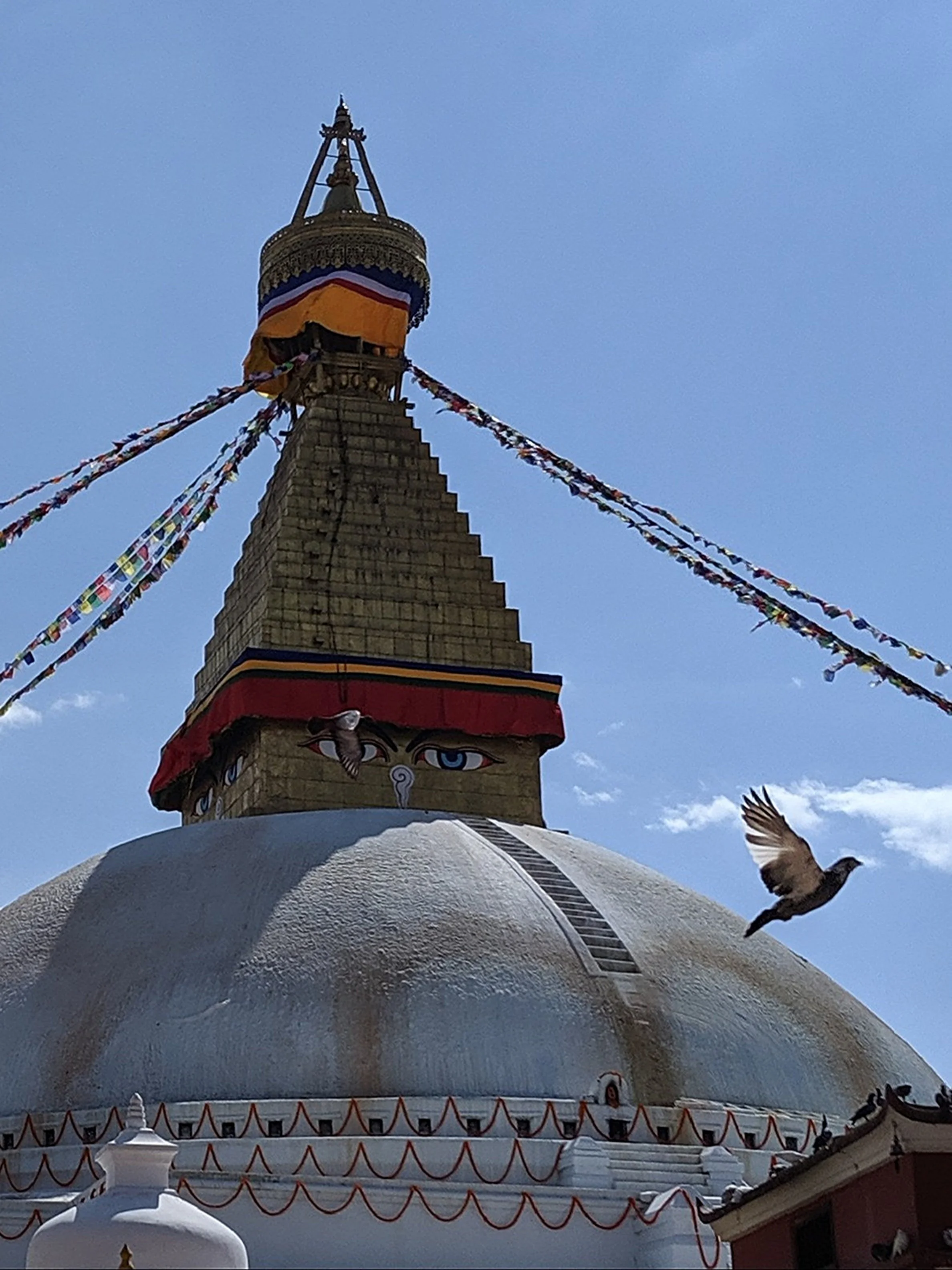 Buddha Stupa Portrait, Kathmandau