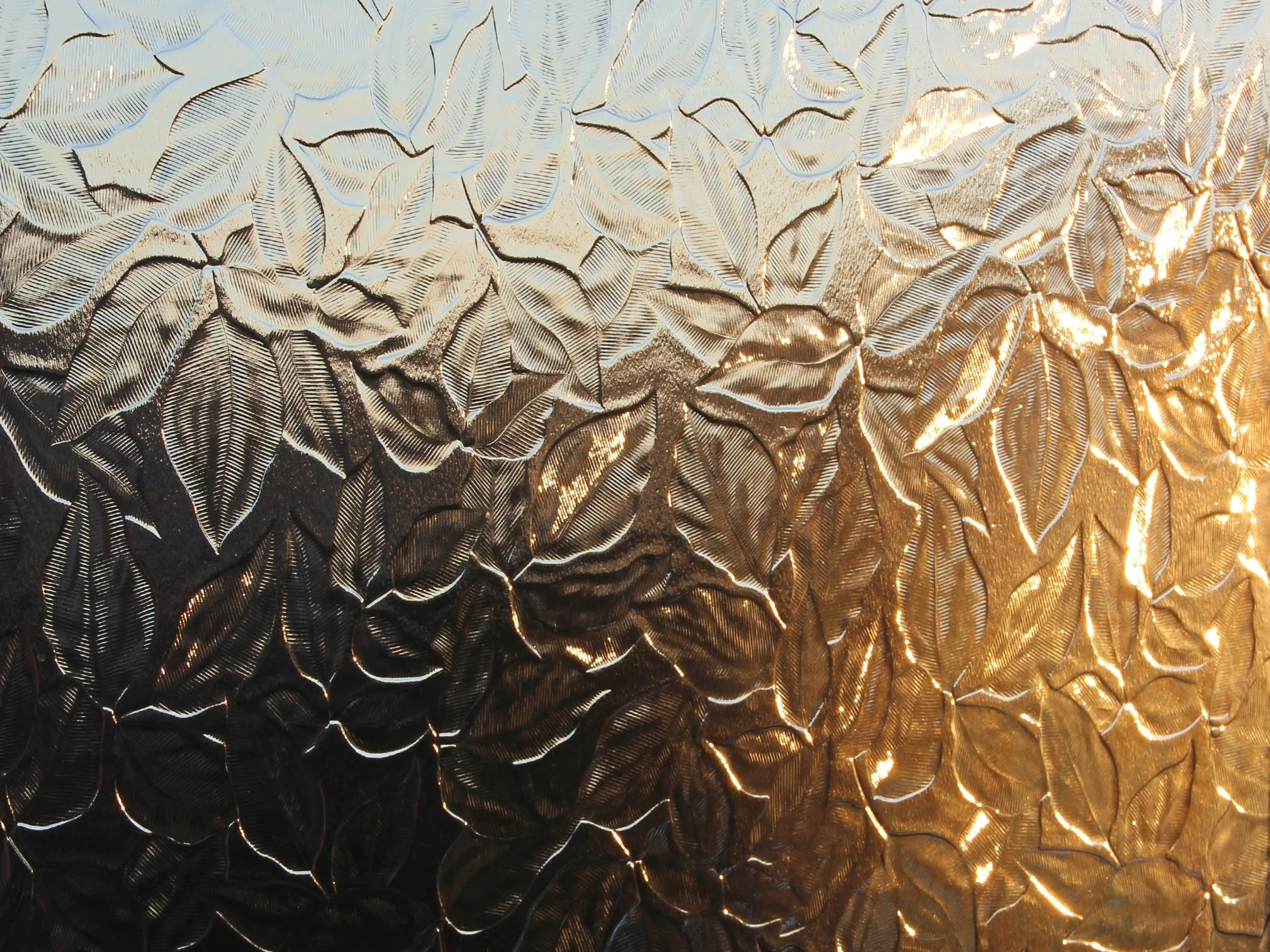 Leaf Window Sunrise, Bucks, UK