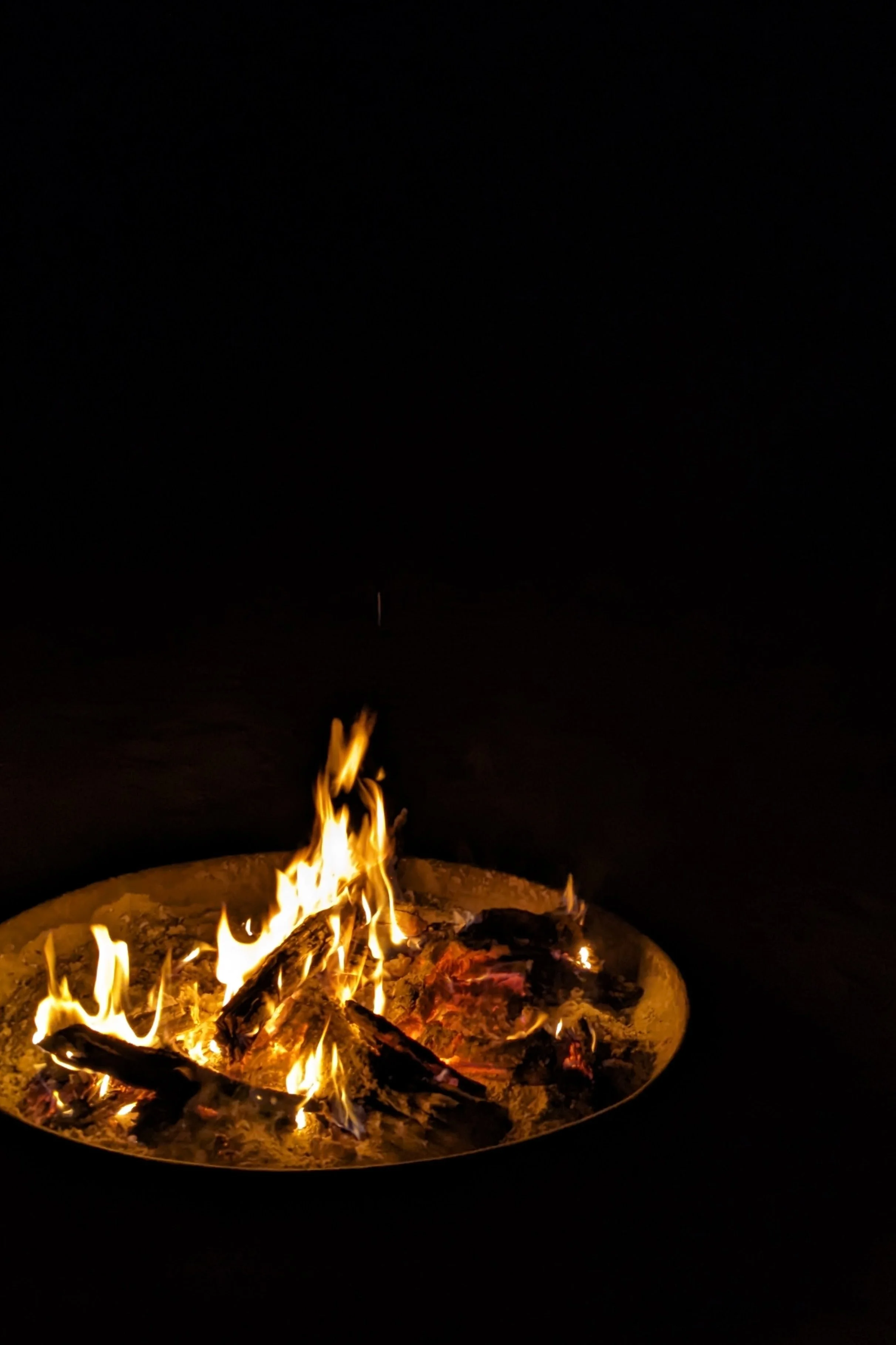 Fireside, Okavango Delta, Botswana