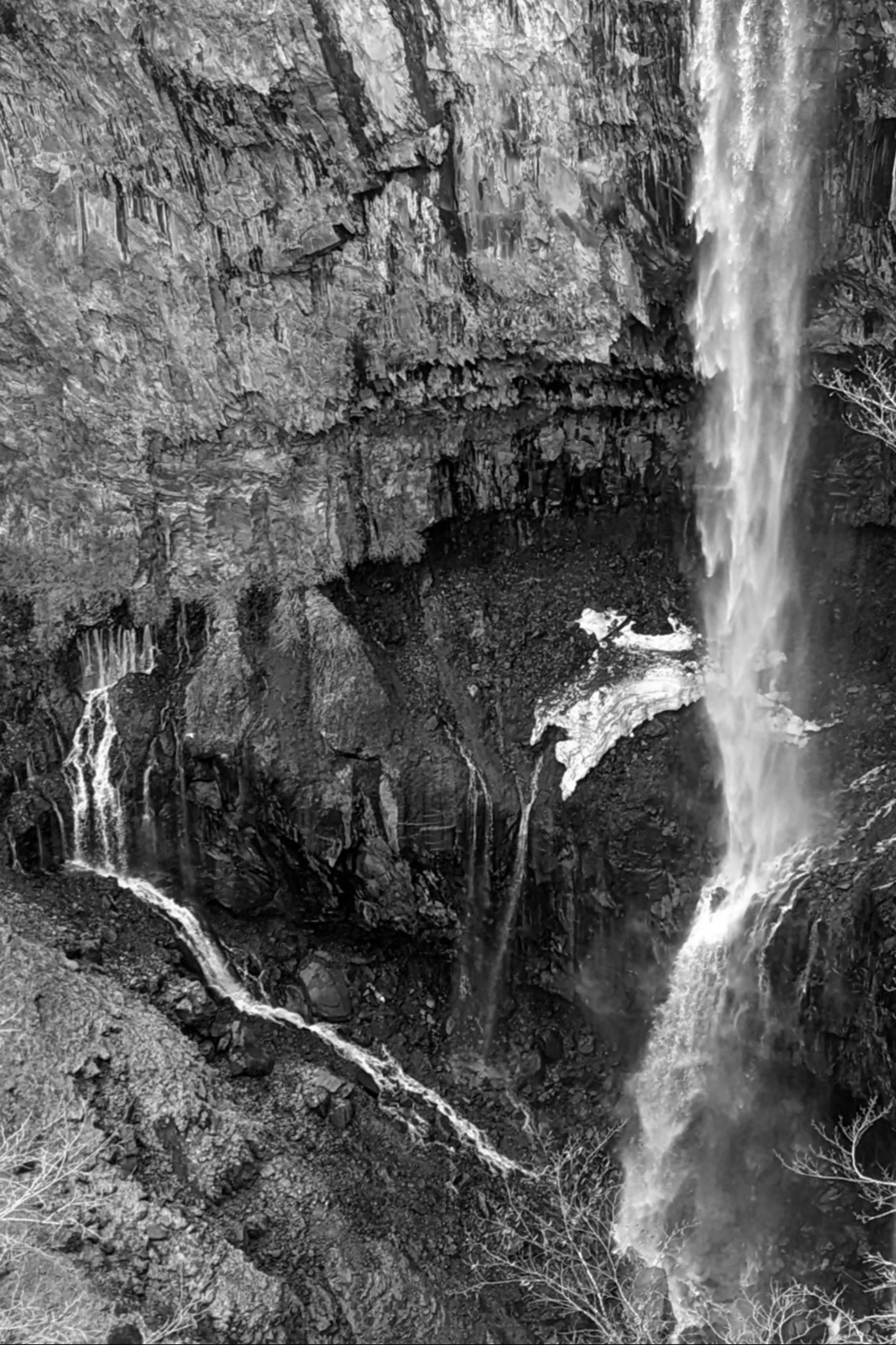 Waterfall Confluence, Nikko, Japan